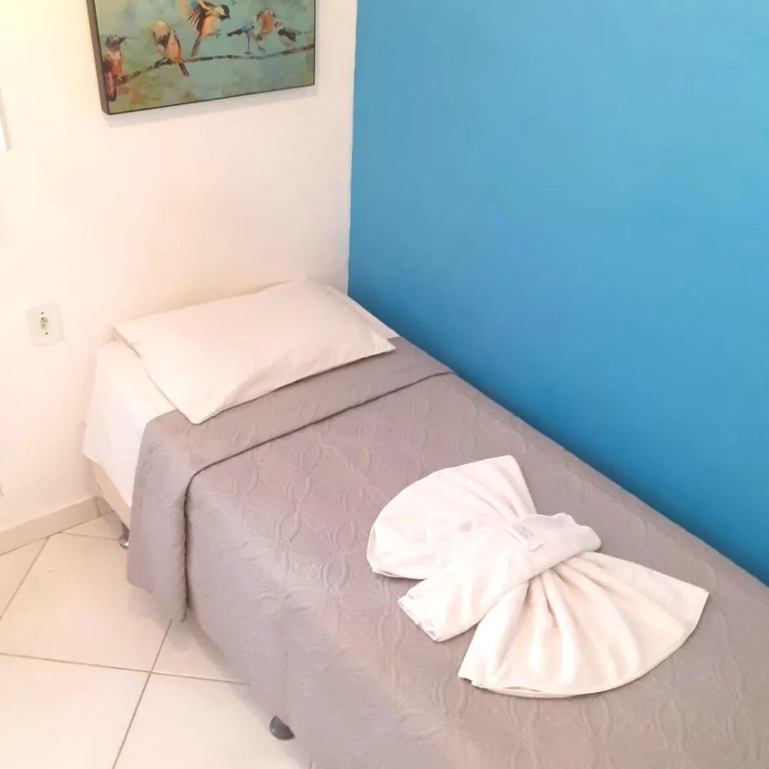 Bed in Pousada Kopenhagen Beach