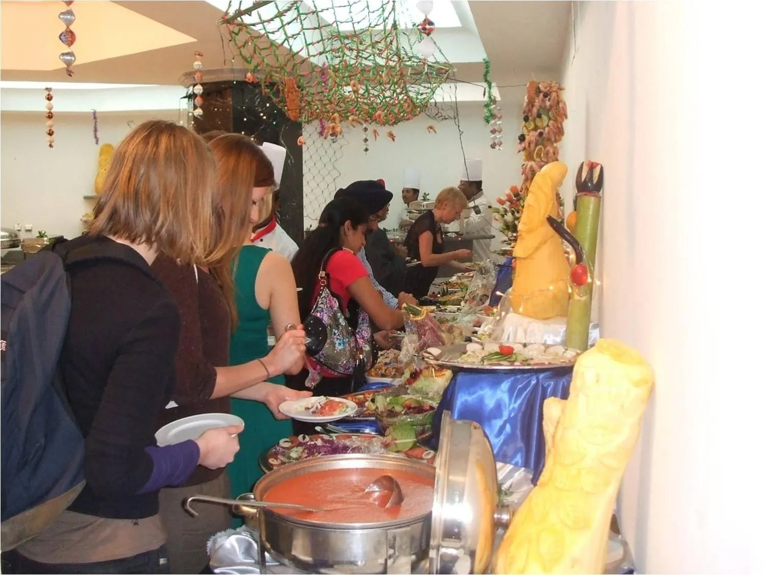 Continental breakfast in Lotus Luxor Hotel