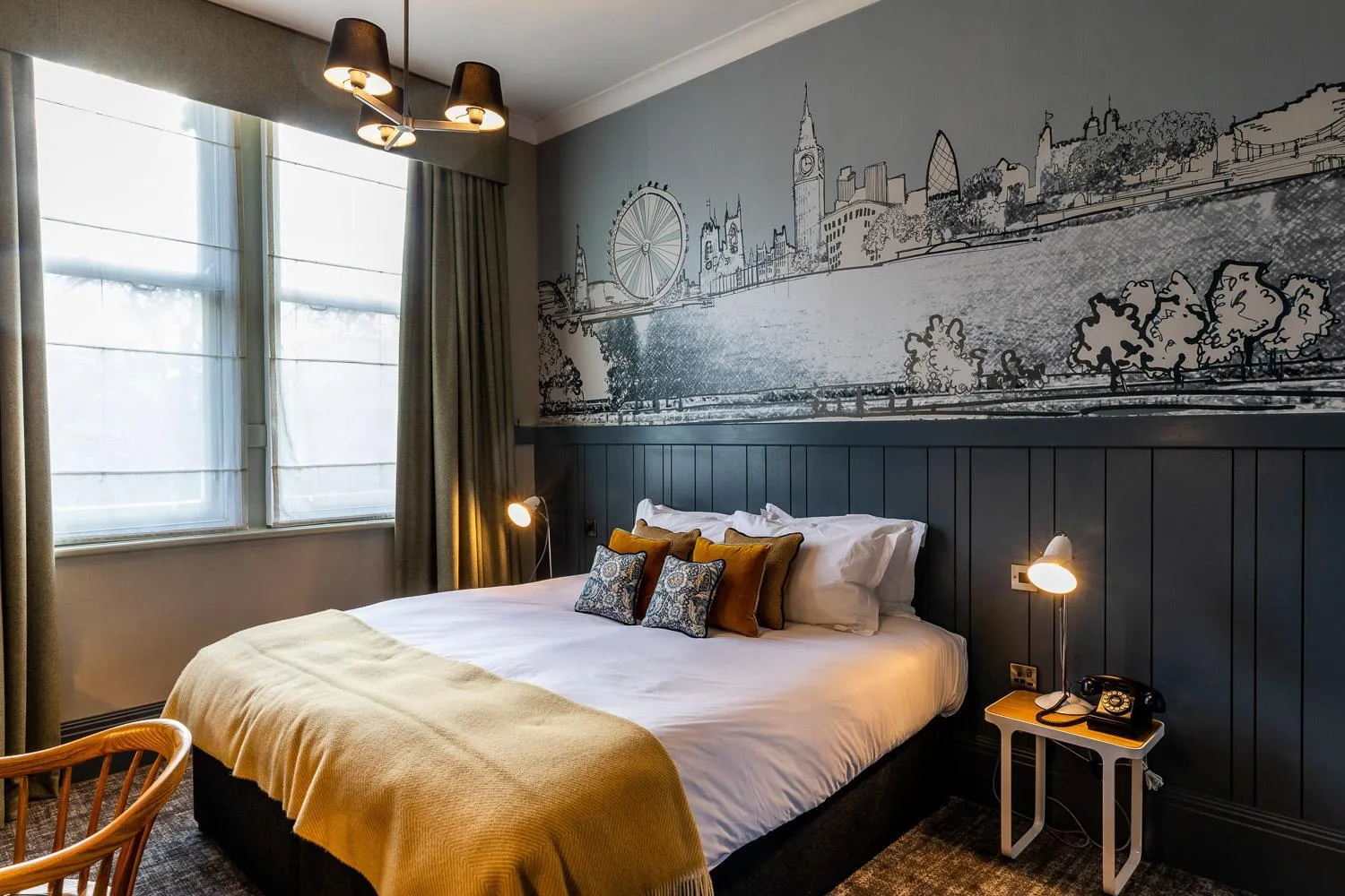 Bedroom, Bed in The Brook Green Hotel