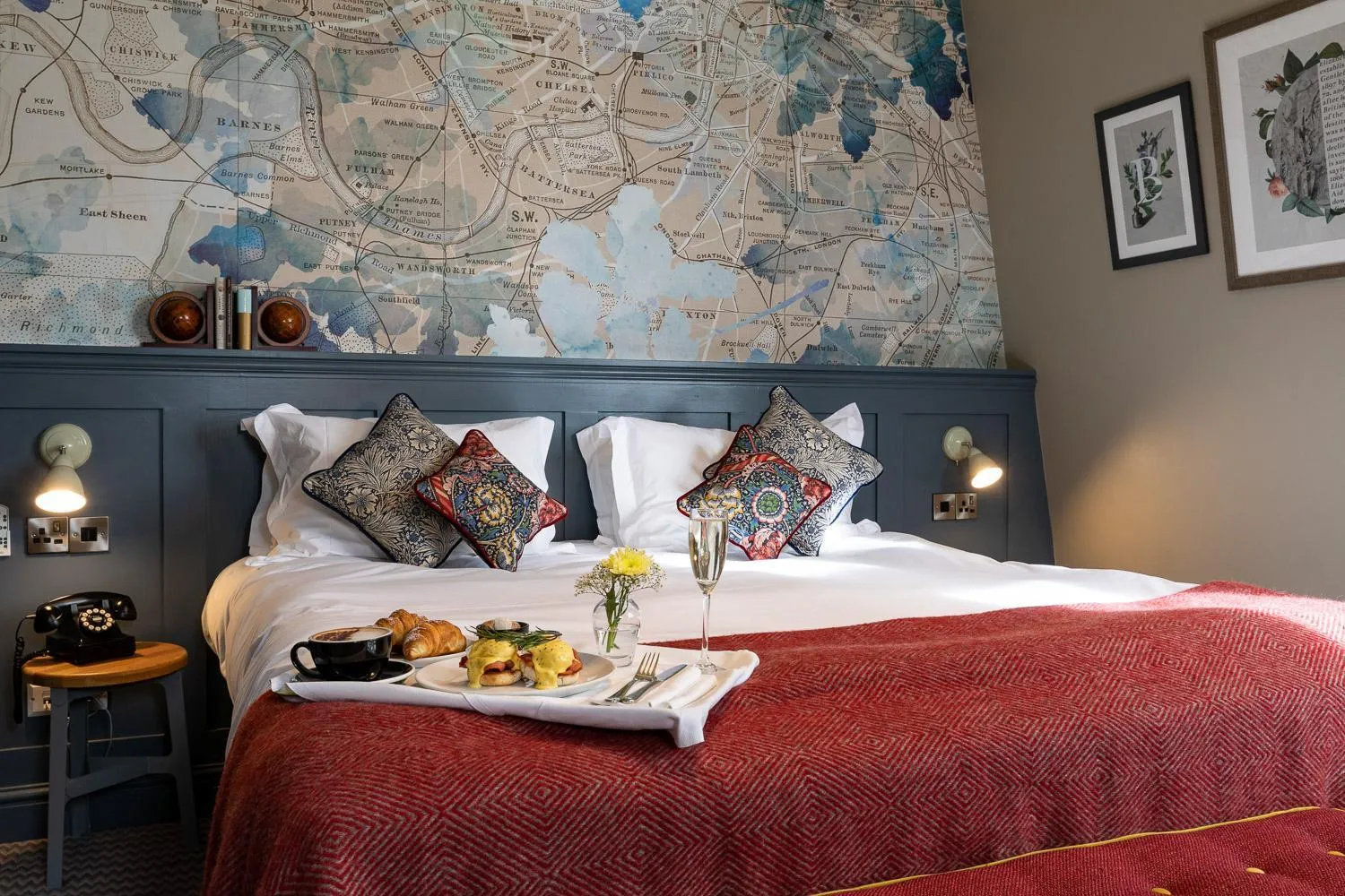 Bed in The Brook Green Hotel