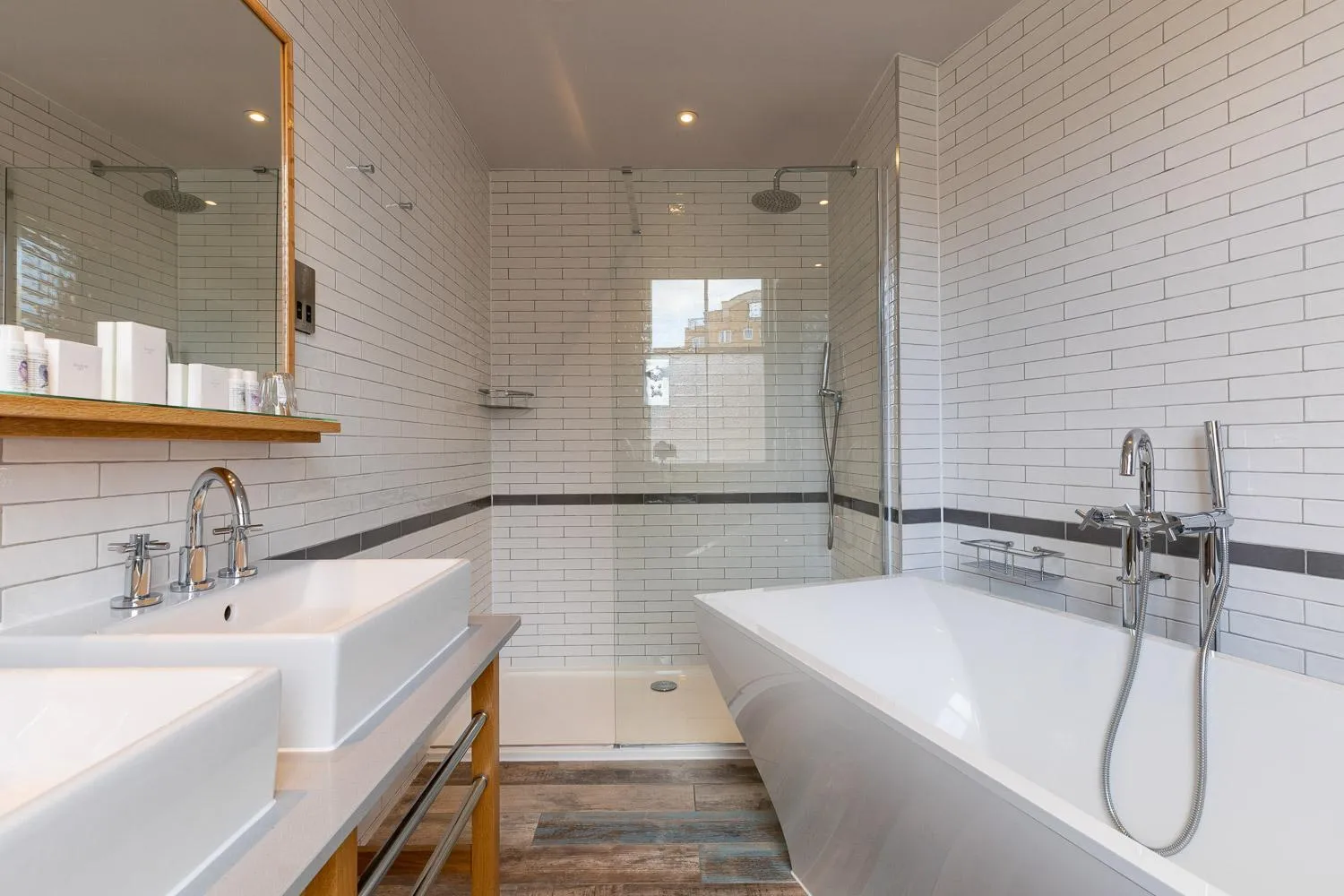 Shower in The Brook Green Hotel