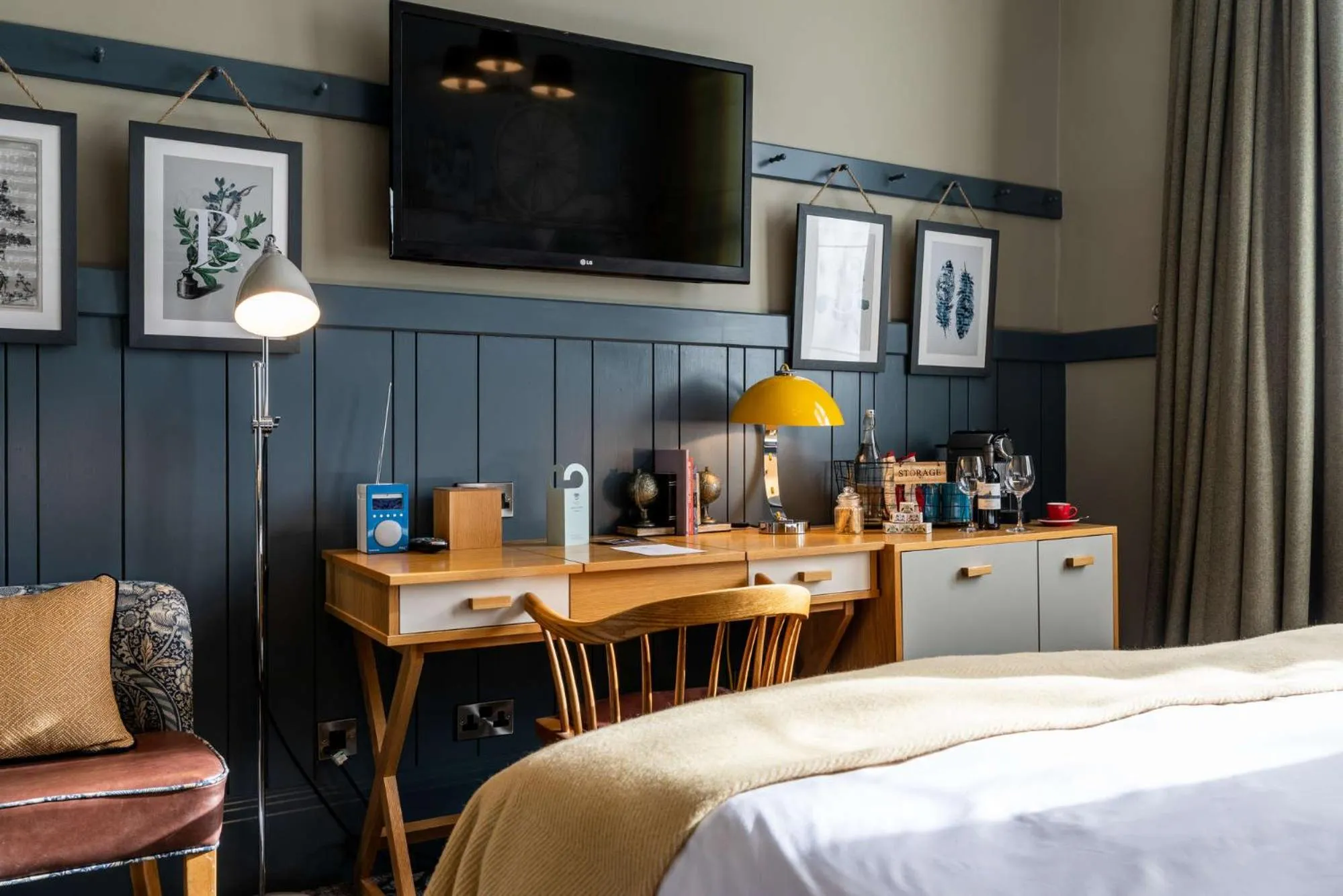 Bedroom, Bed in The Brook Green Hotel