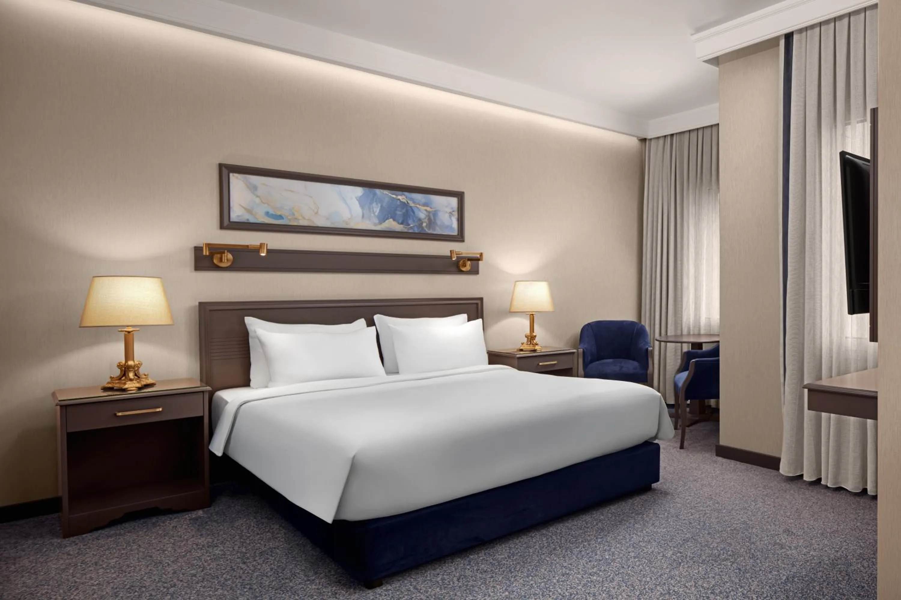 Bed in Grand Cevahir Hotel Convention Center