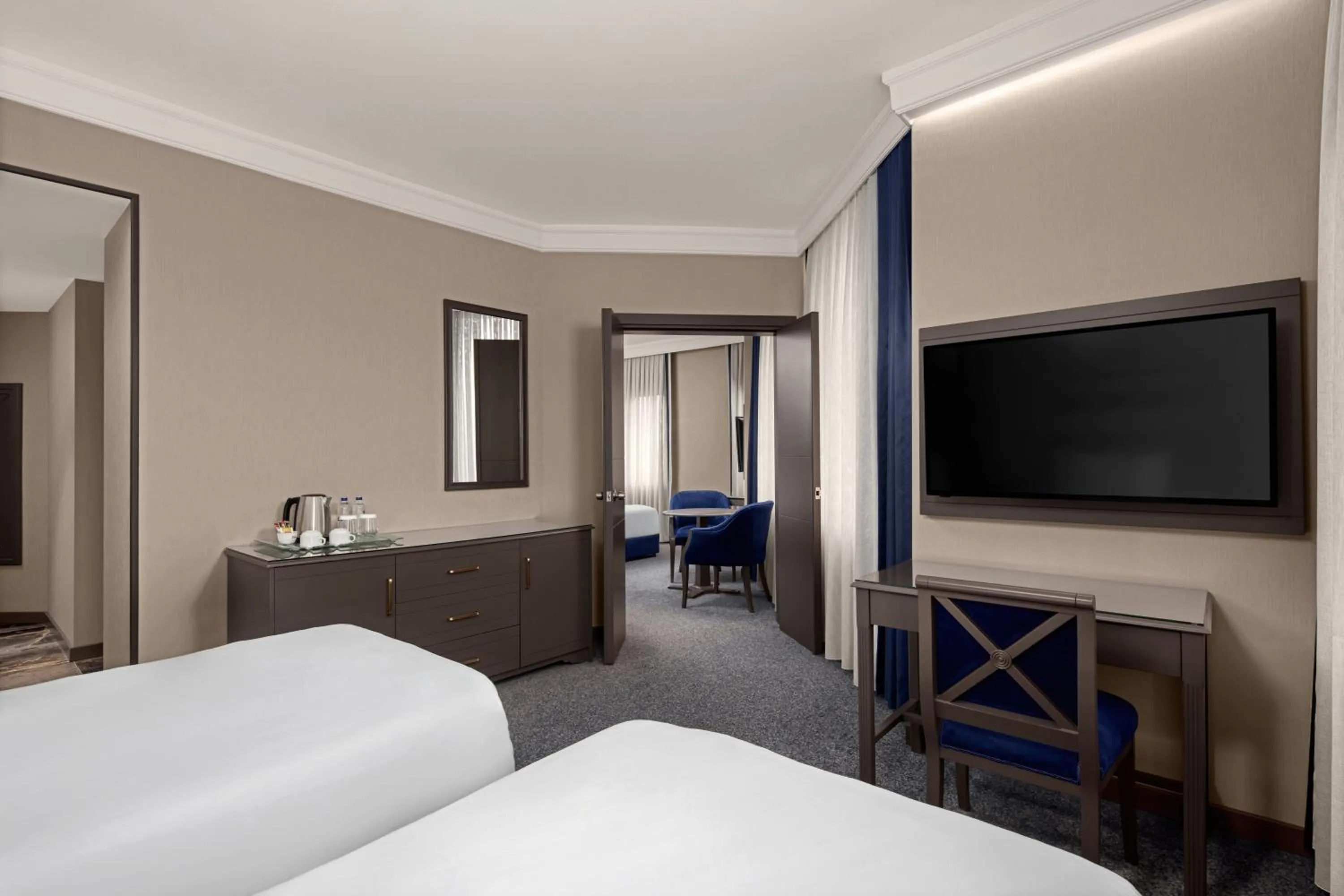 Communal lounge/ TV room, Bed in Grand Cevahir Hotel Convention Center