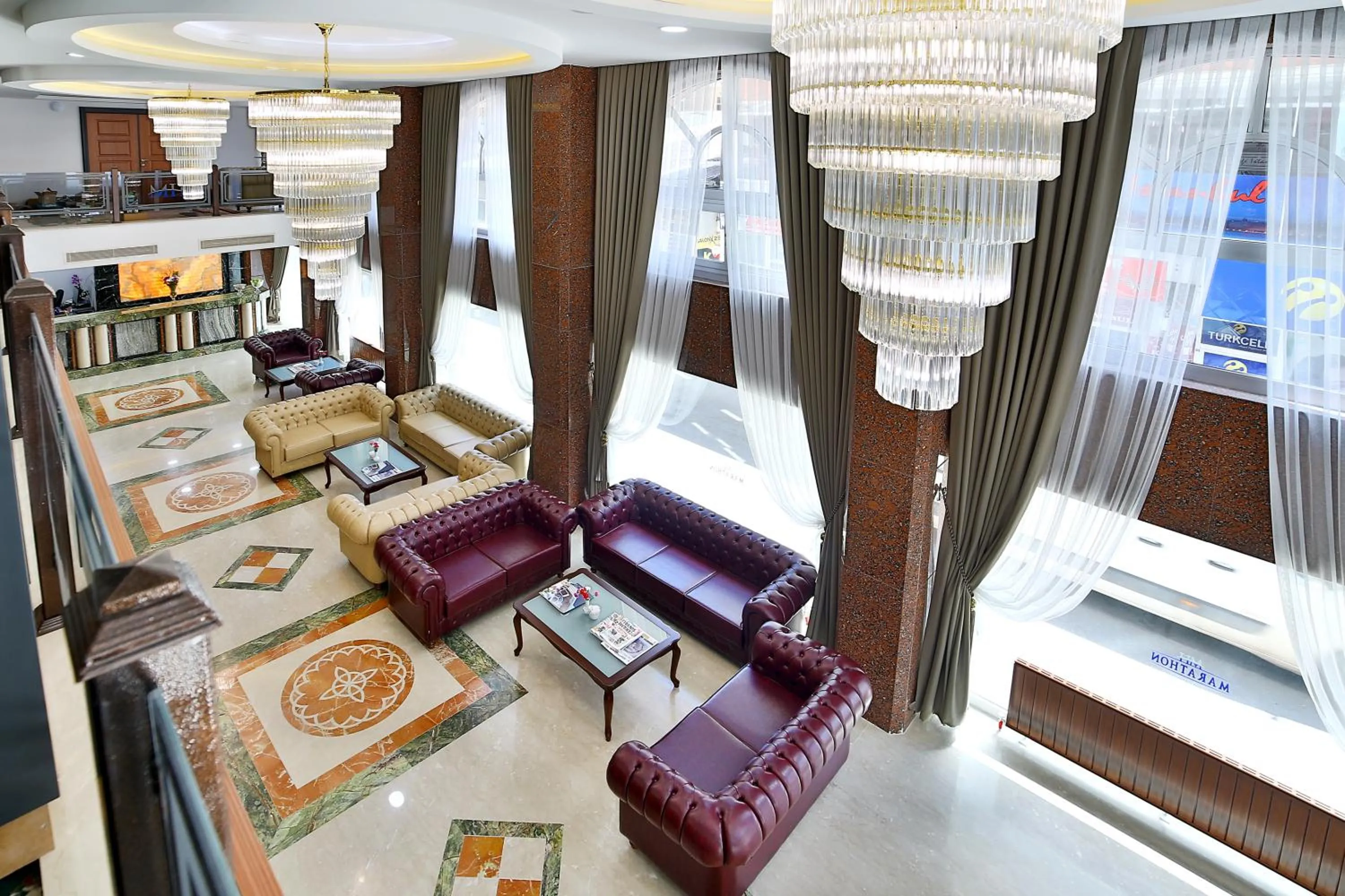 Lobby or reception in Elazığ Marathon Hotel