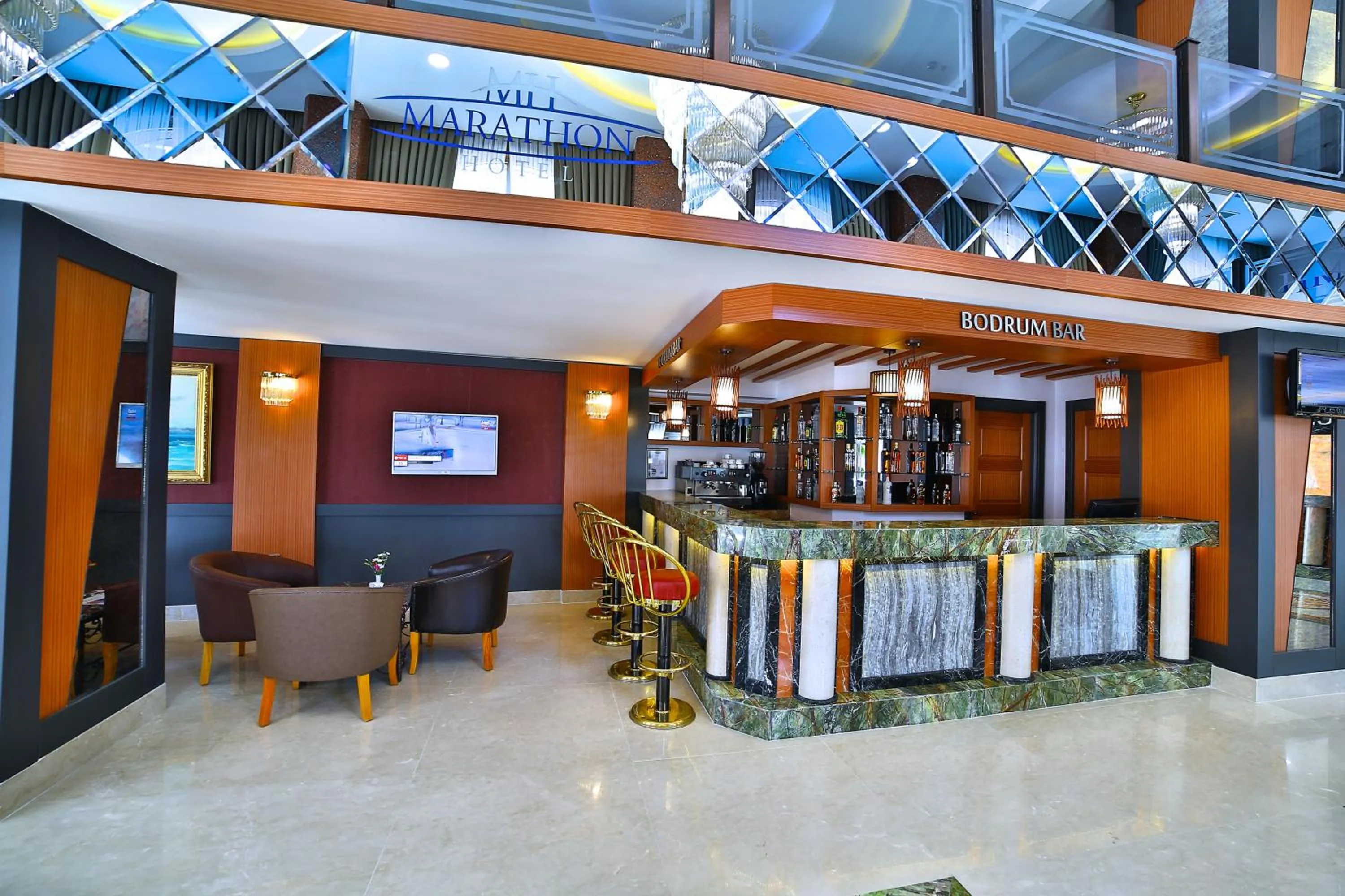 Lounge or bar in Elazığ Marathon Hotel