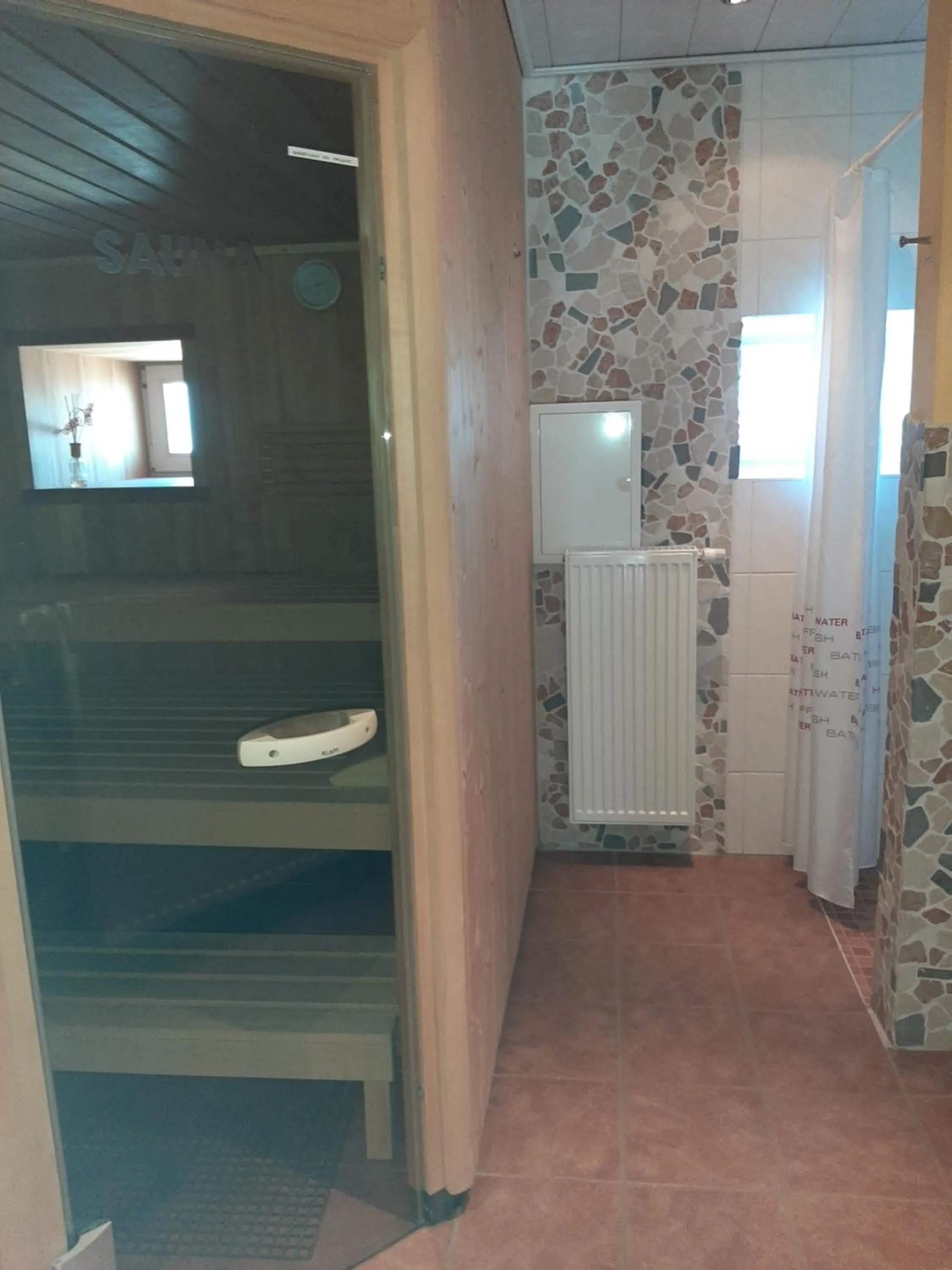 Sauna in Landhotel Fuchsbau