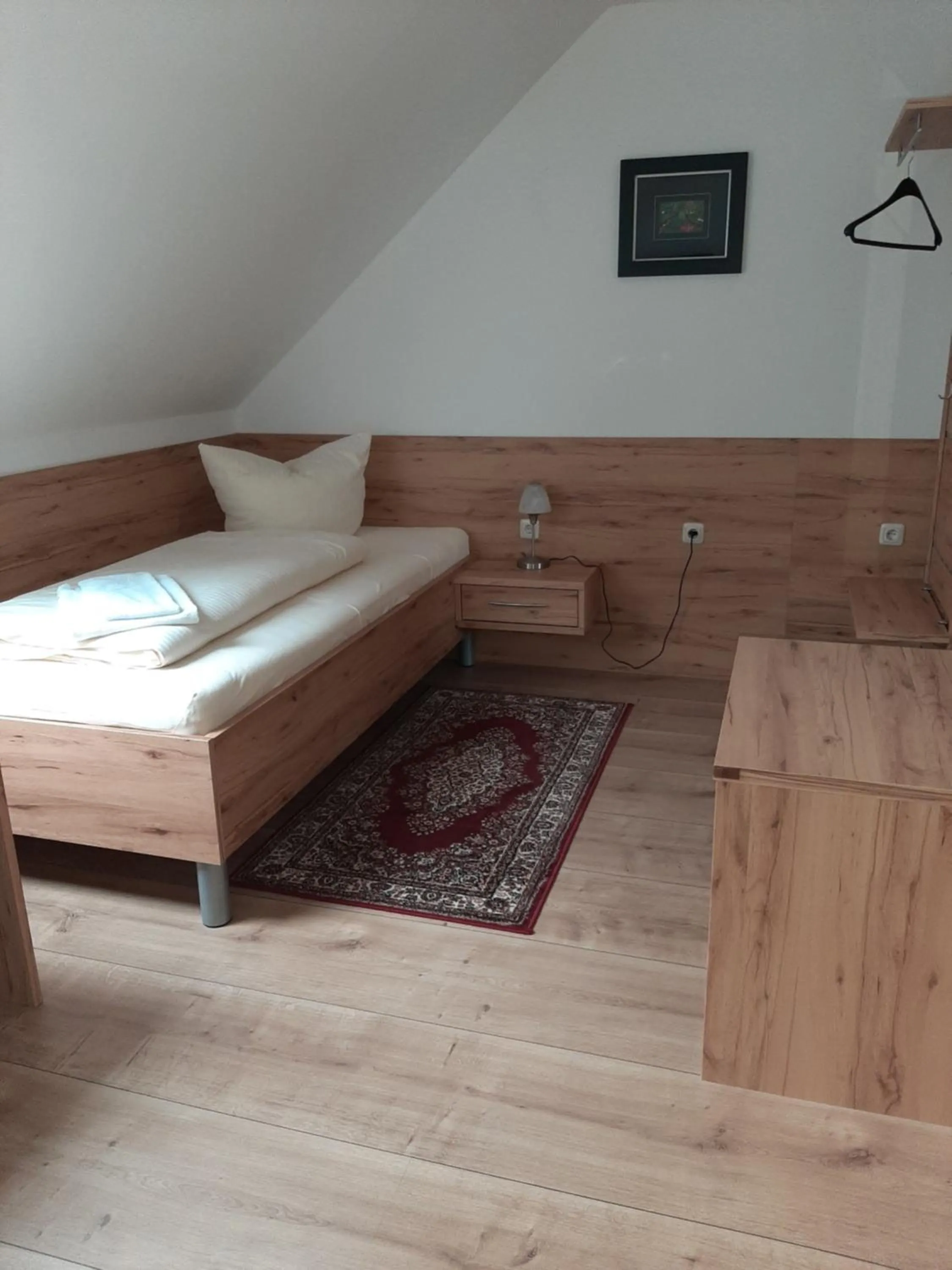 Bedroom, Bed in Landhotel Fuchsbau