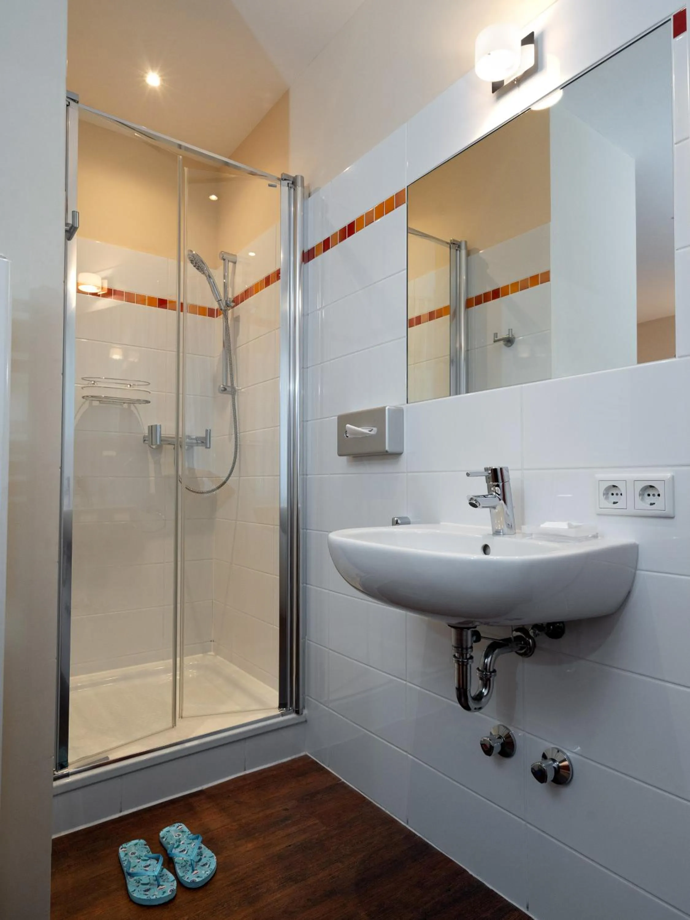 Bathroom in Hotel Gutenberg