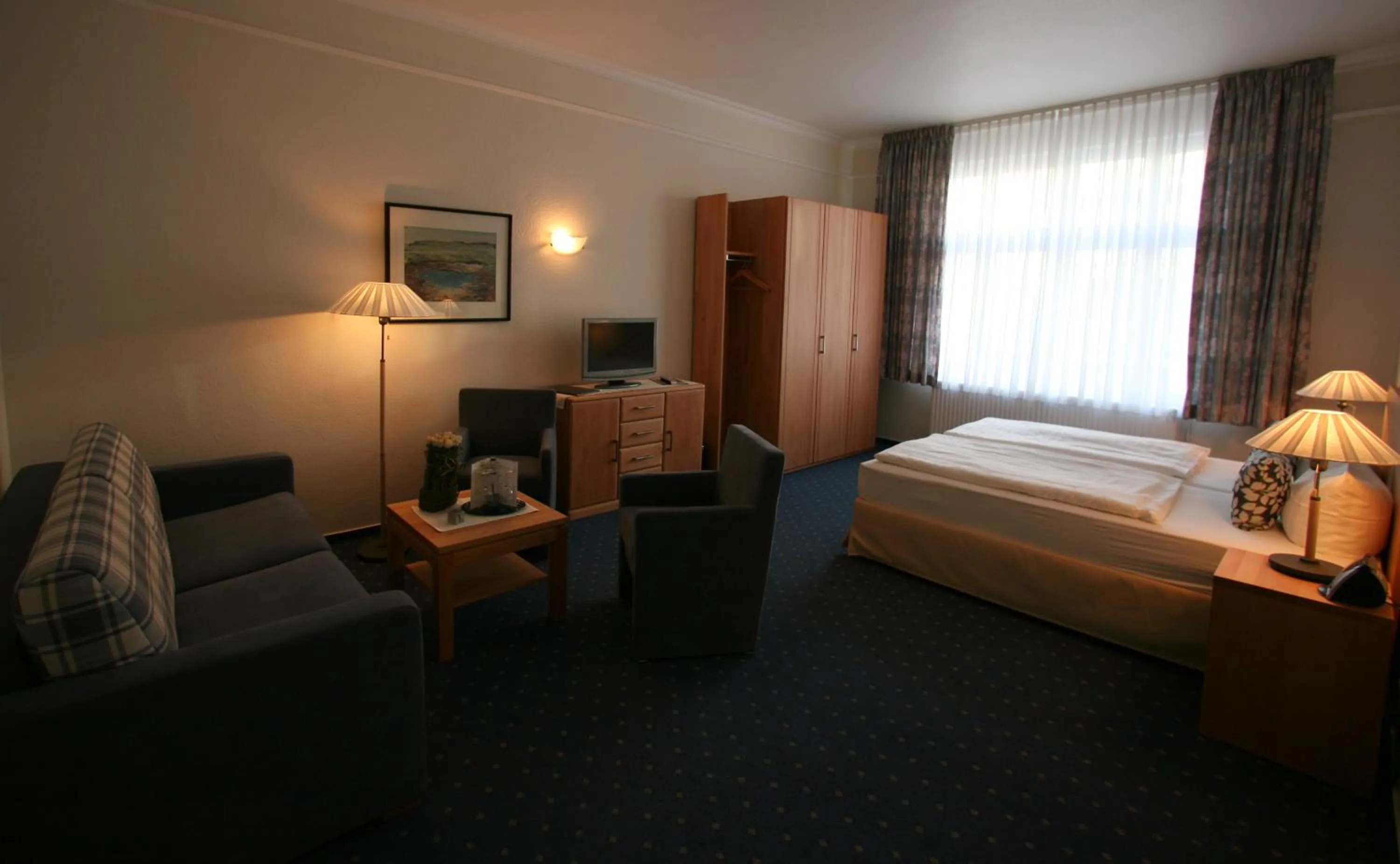 Photo of the whole room, Bed in Hotel Gutenberg
