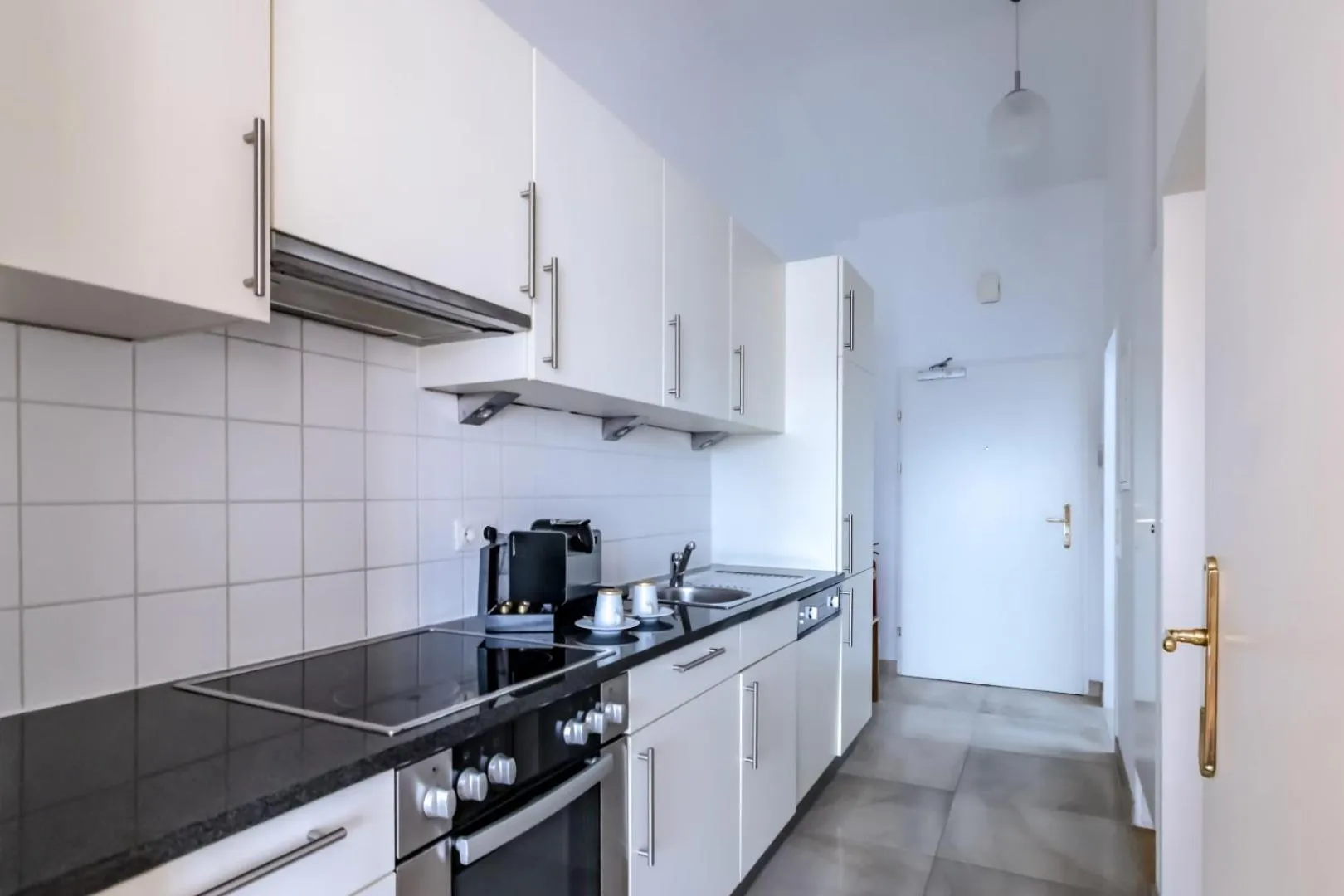 Kitchen or kitchenette in Hotel Corvinus Vienna