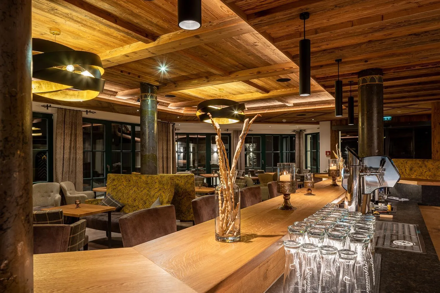 Lounge or bar in Hotel Jagdschlössl