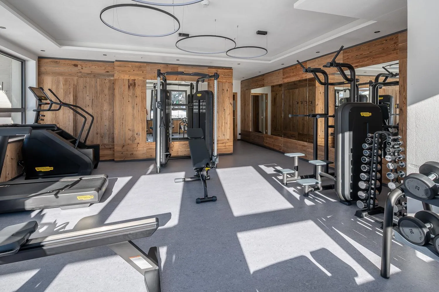 Fitness centre/facilities in Hotel Jagdschlössl