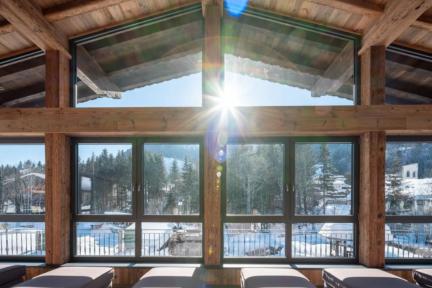 Swimming pool in Hotel Jagdschlössl