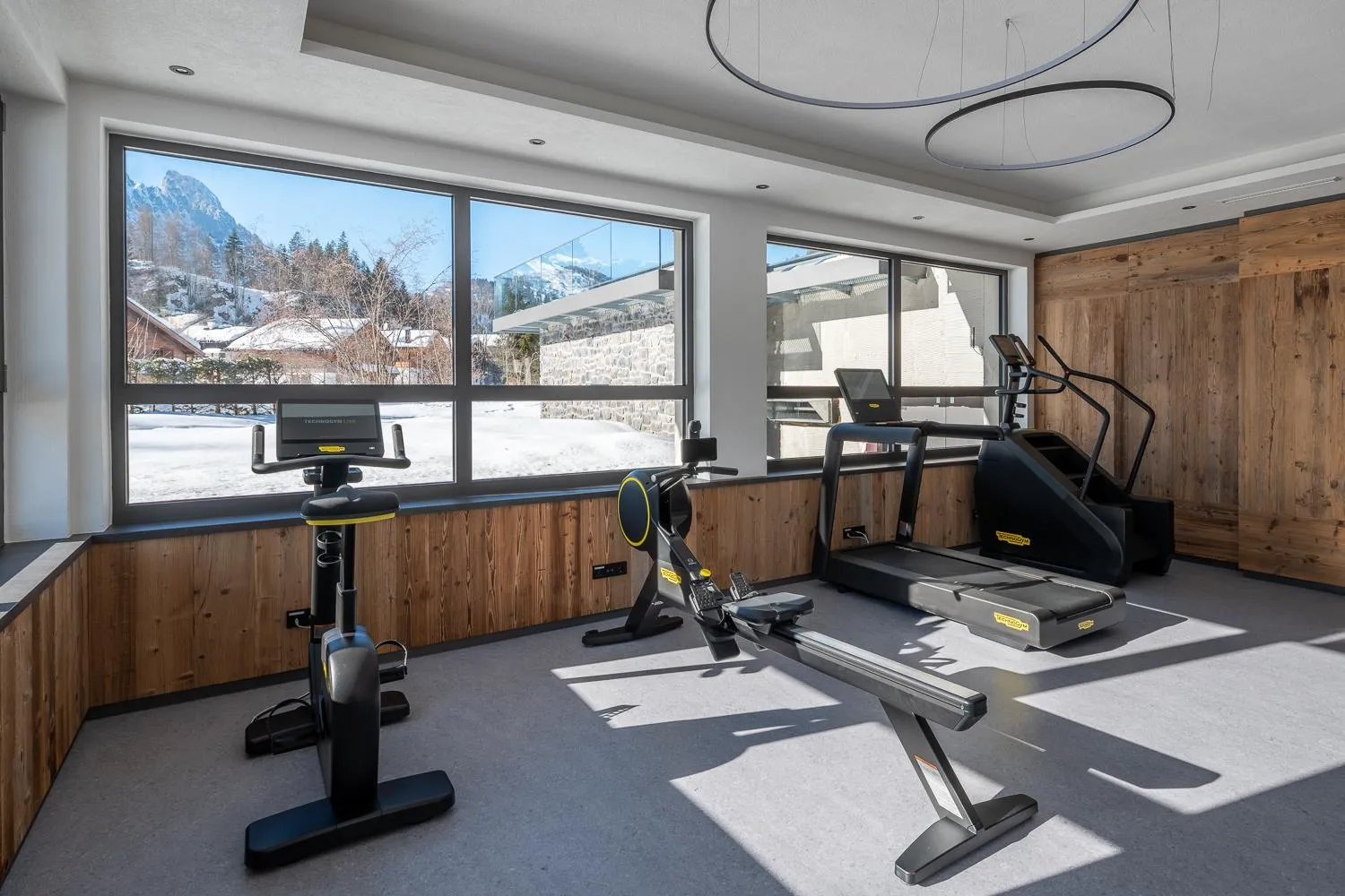 Fitness centre/facilities in Hotel Jagdschlössl