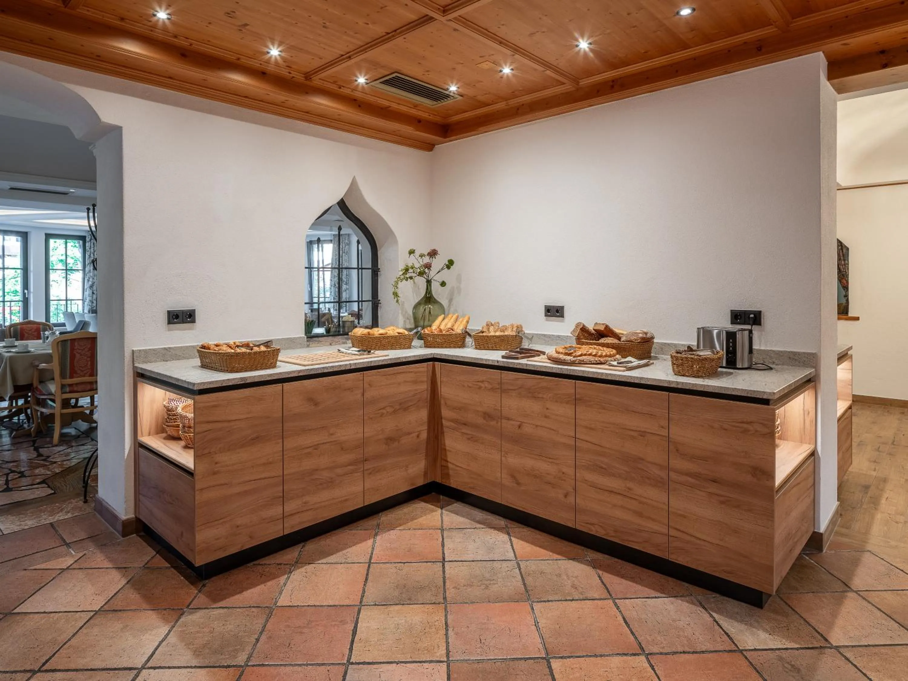 Buffet breakfast in Hotel Jagdschlössl