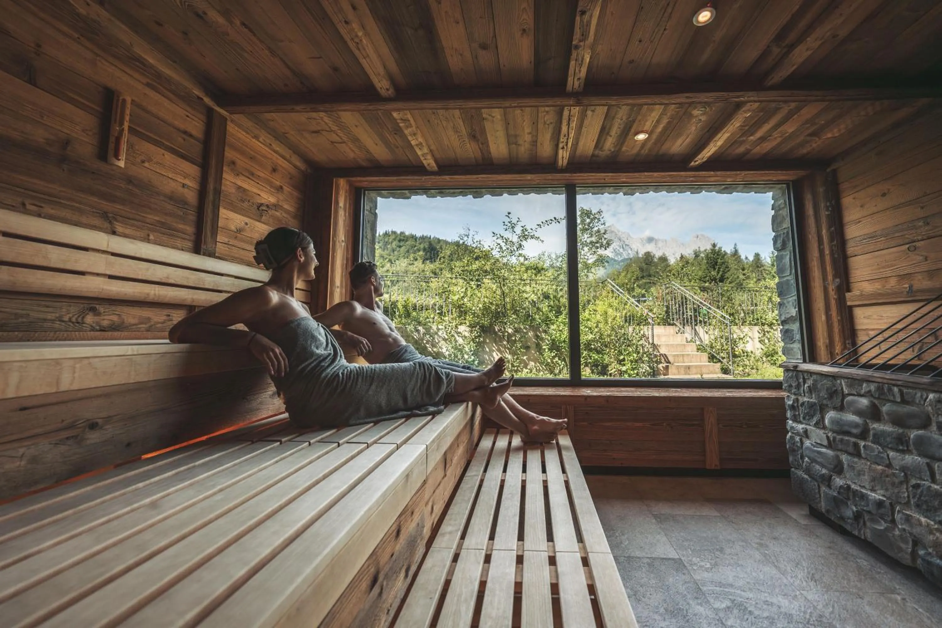 Sauna in Hotel Jagdschlössl