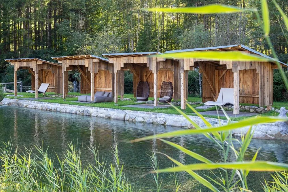 Garden in Hotel Jagdschlössl