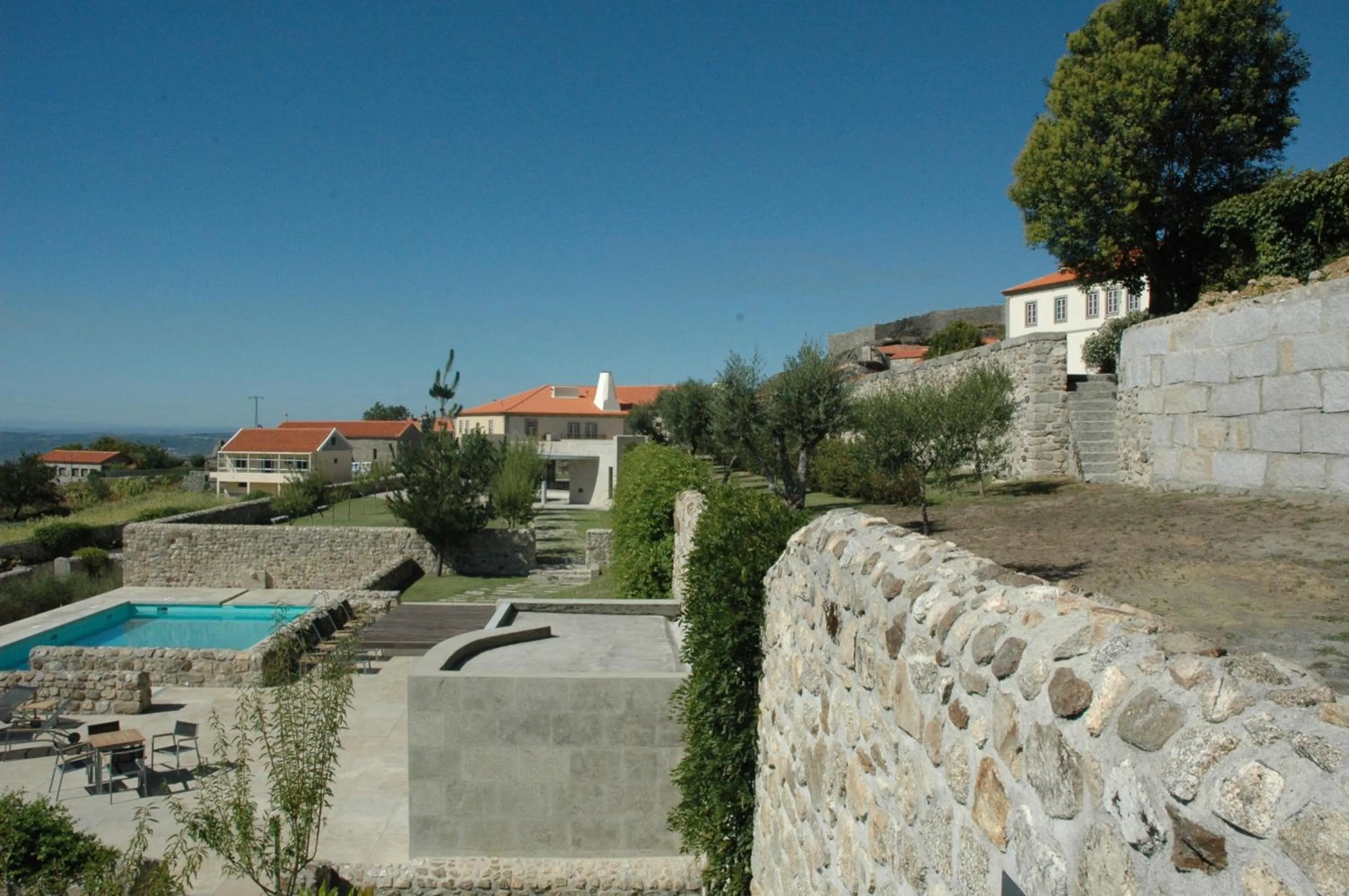 Garden in INATEL Linhares da Beira Hotel Rural