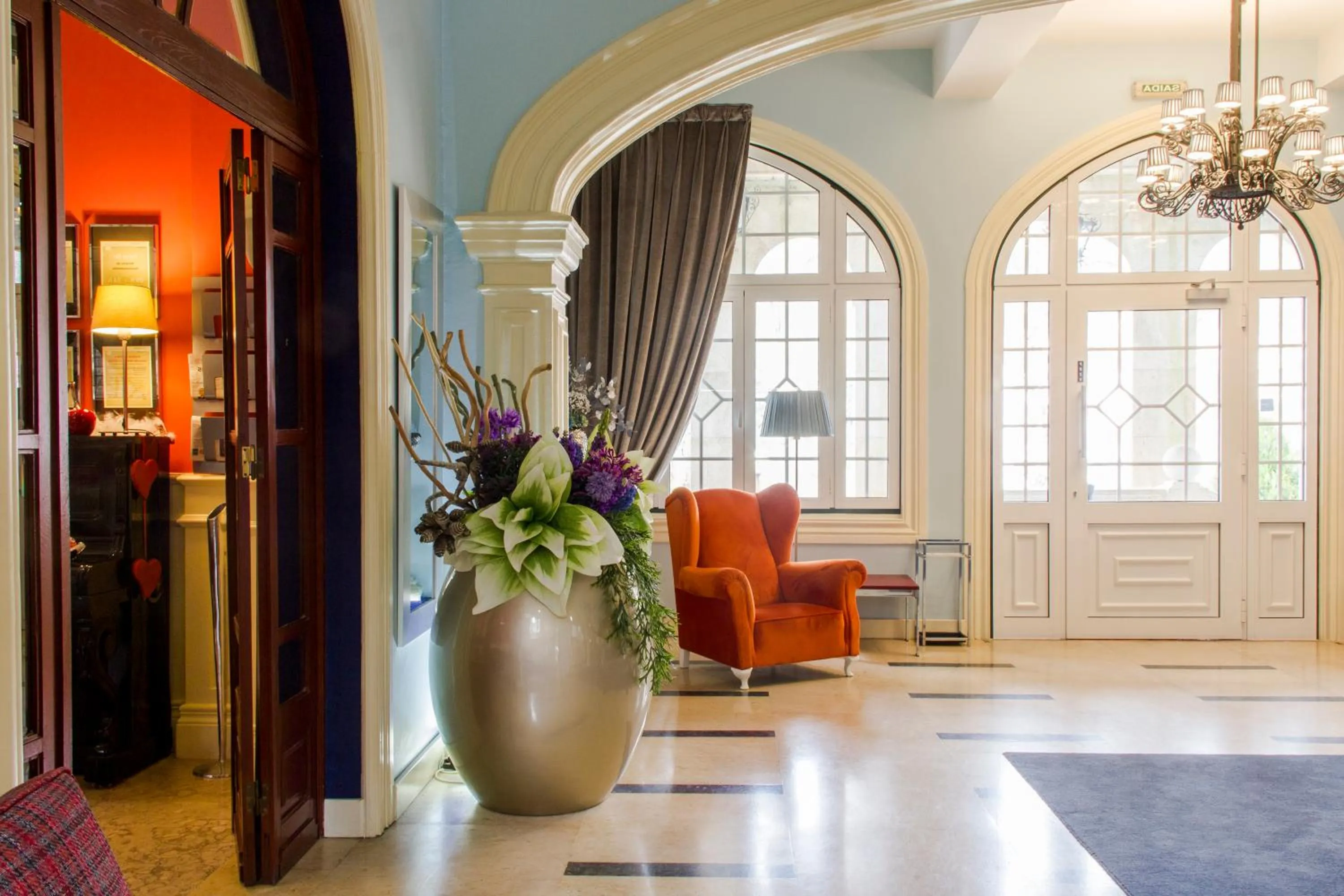 Lobby or reception in INATEL Palace S.Pedro Do Sul