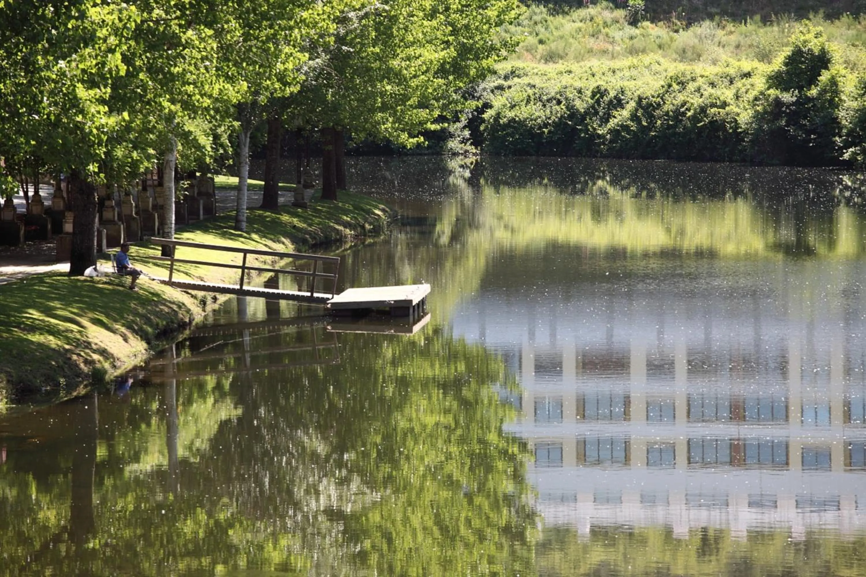 Natural landscape in INATEL Palace S.Pedro Do Sul
