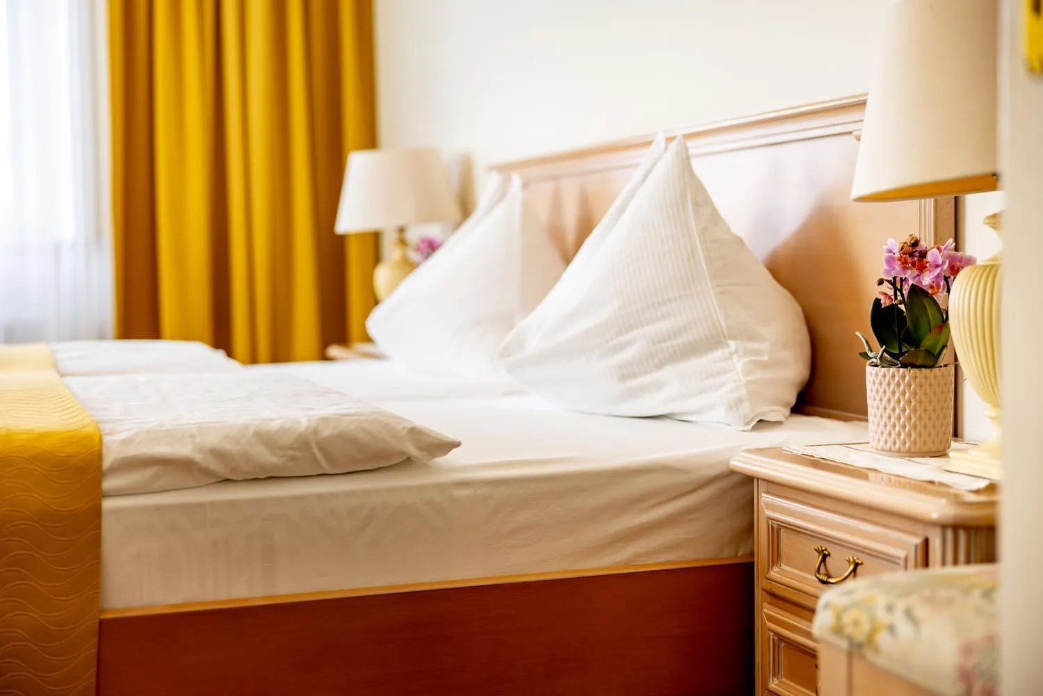 Photo of the whole room, Bed in Hotel-Restaurant Minichmayr