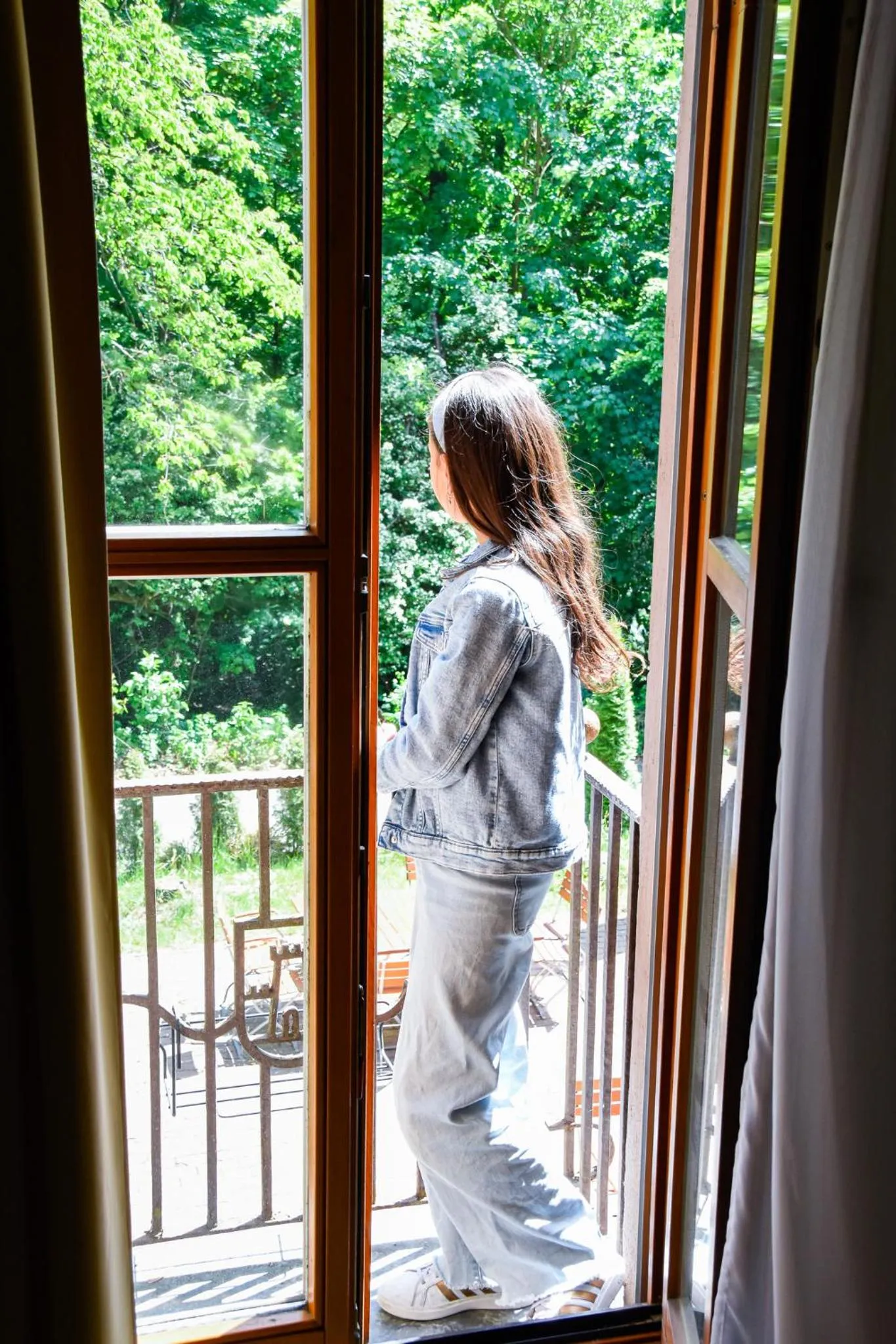 Balcony/Terrace in Parkhotel Zirndorf