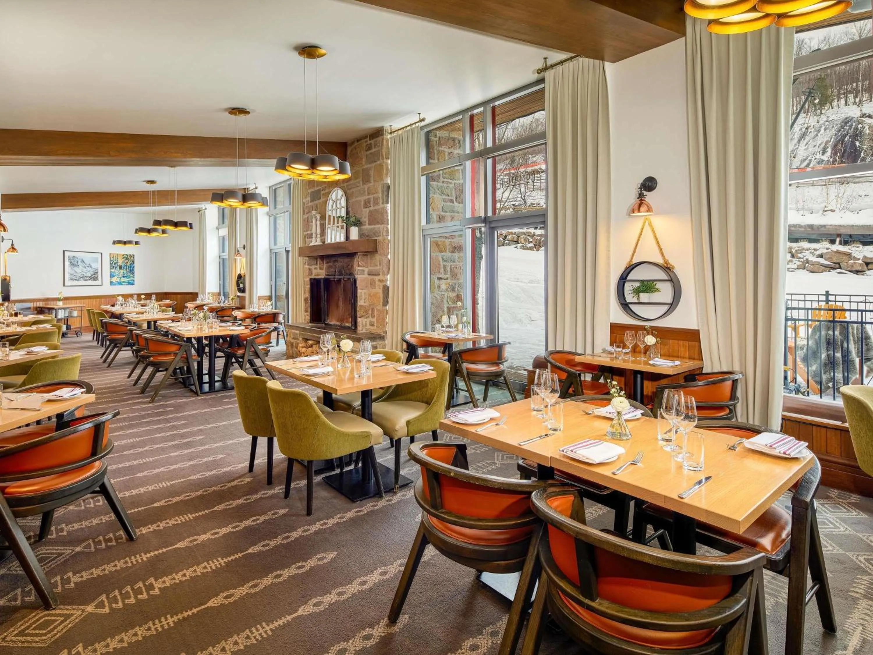 Restaurant/places to eat in Fairmont Tremblant