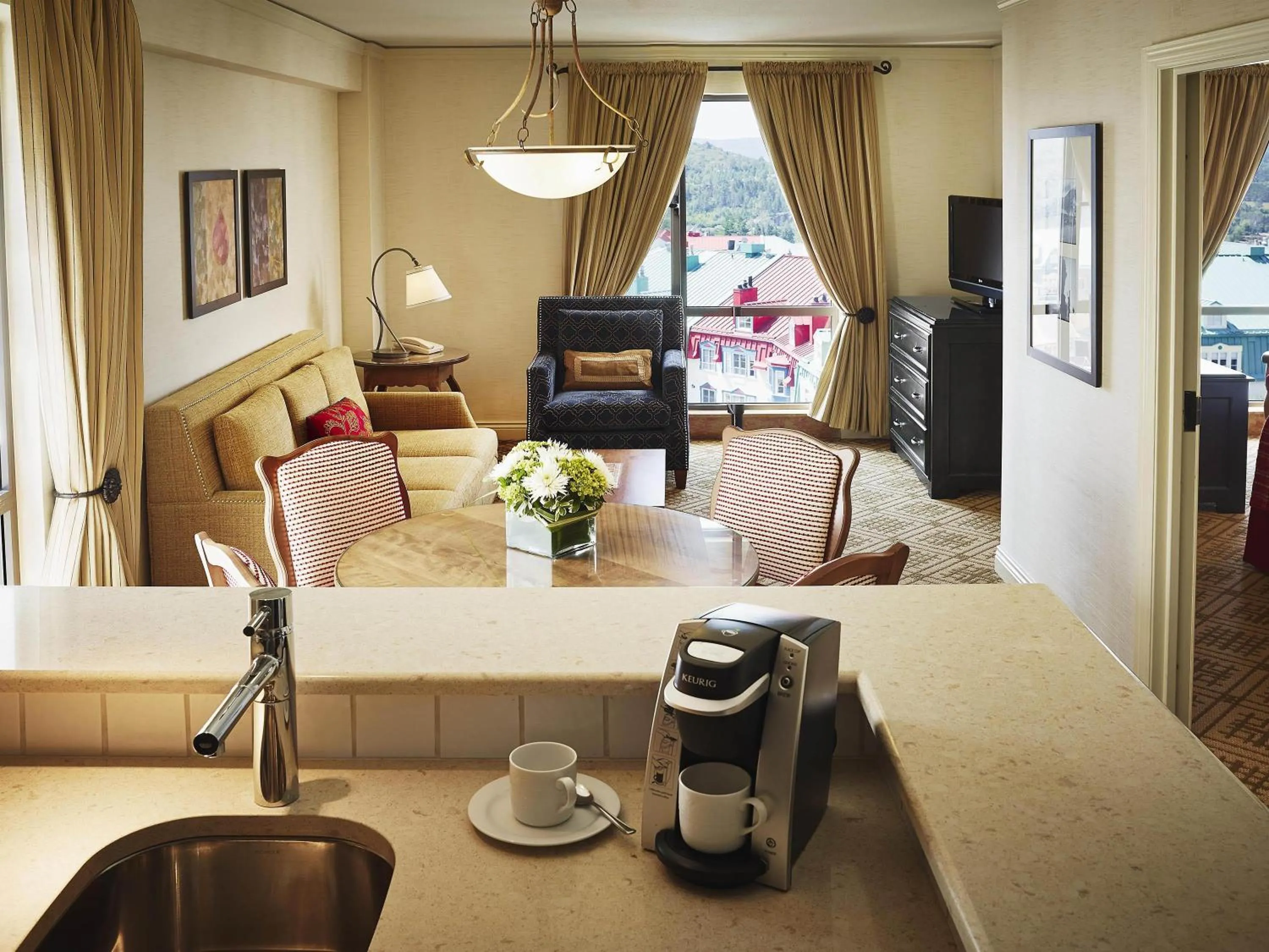 Bedroom in Fairmont Tremblant