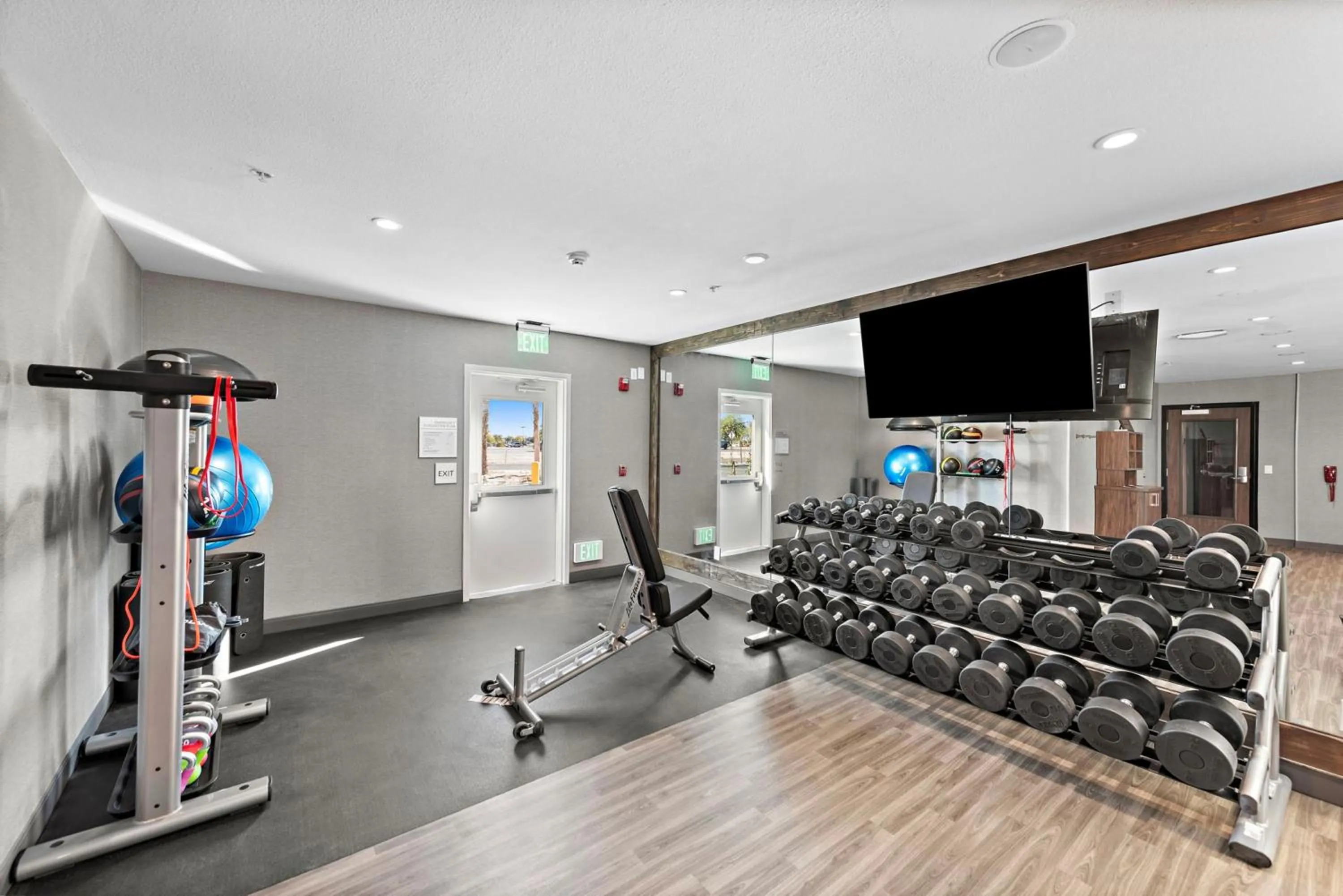 Fitness centre/facilities in Hampton Inn by Hilton Calexico