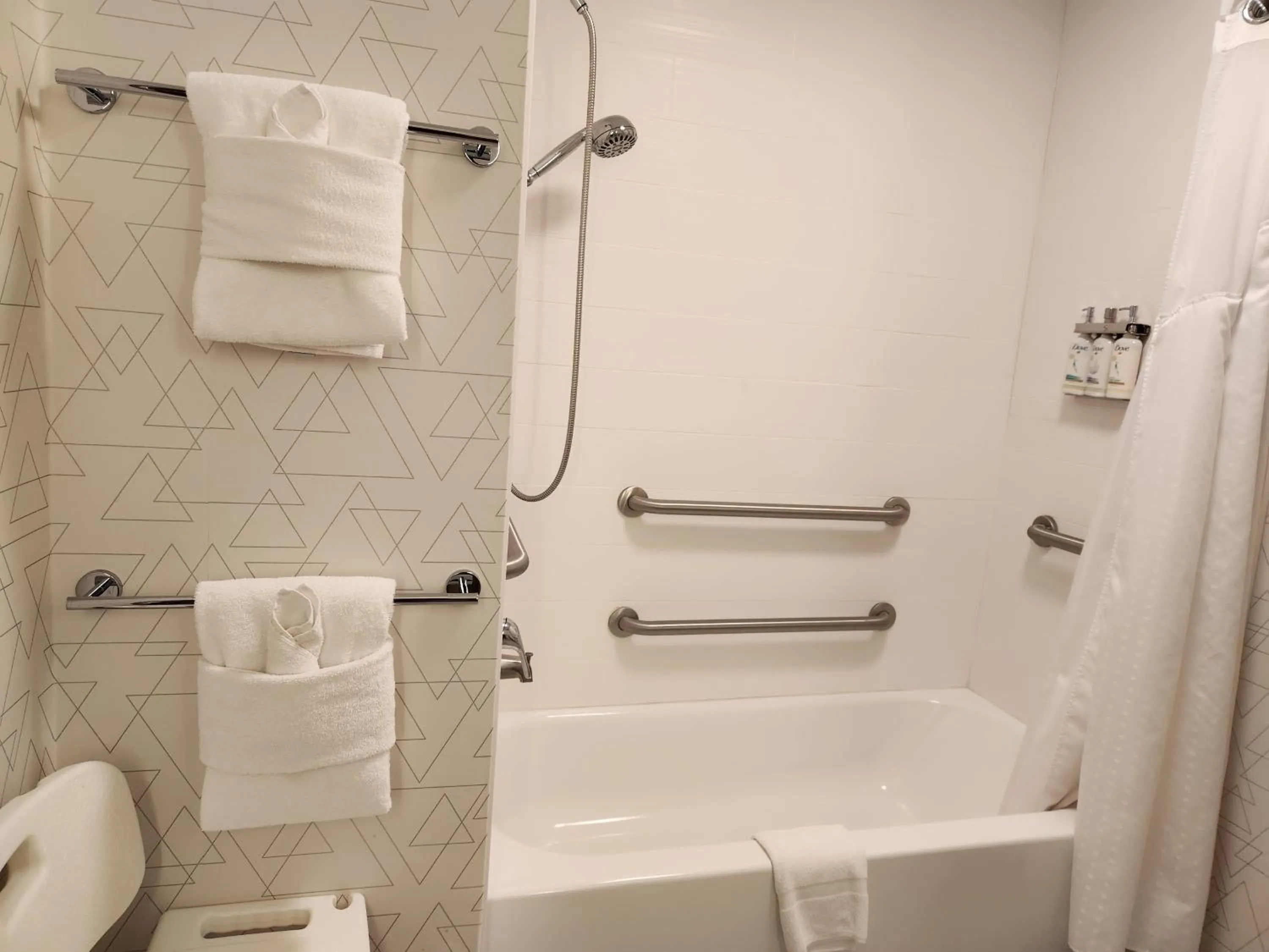 Bathroom in Holiday Inn Express Hotel & Suites Crawfordsville by IHG