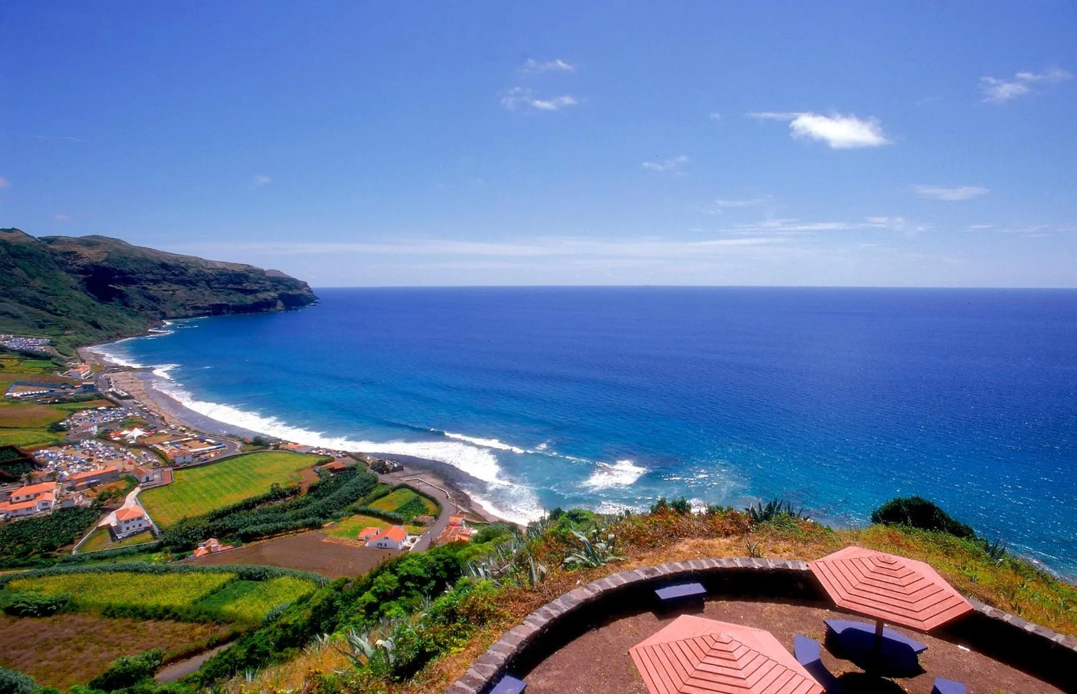 Natural landscape in INATEL Flores