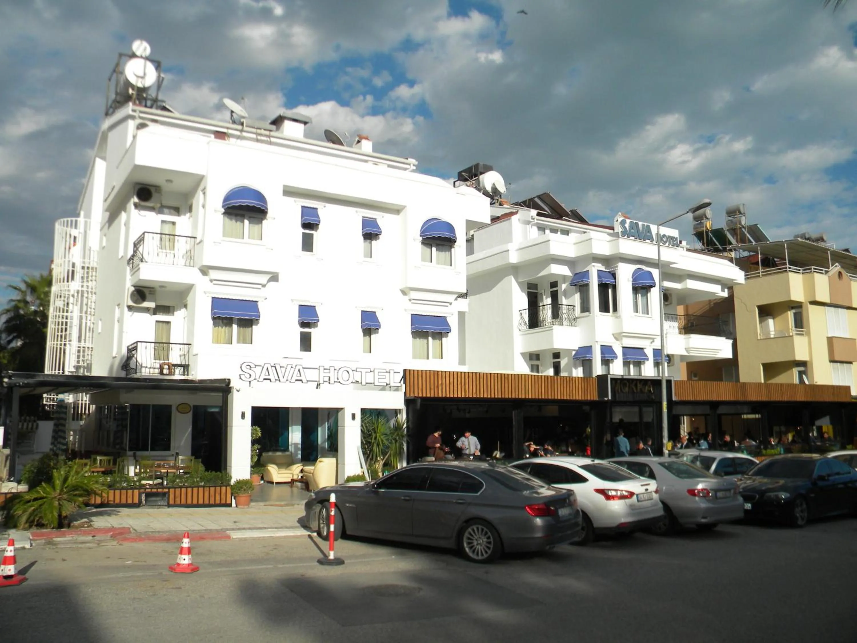 Facade/entrance in Sava Hotel