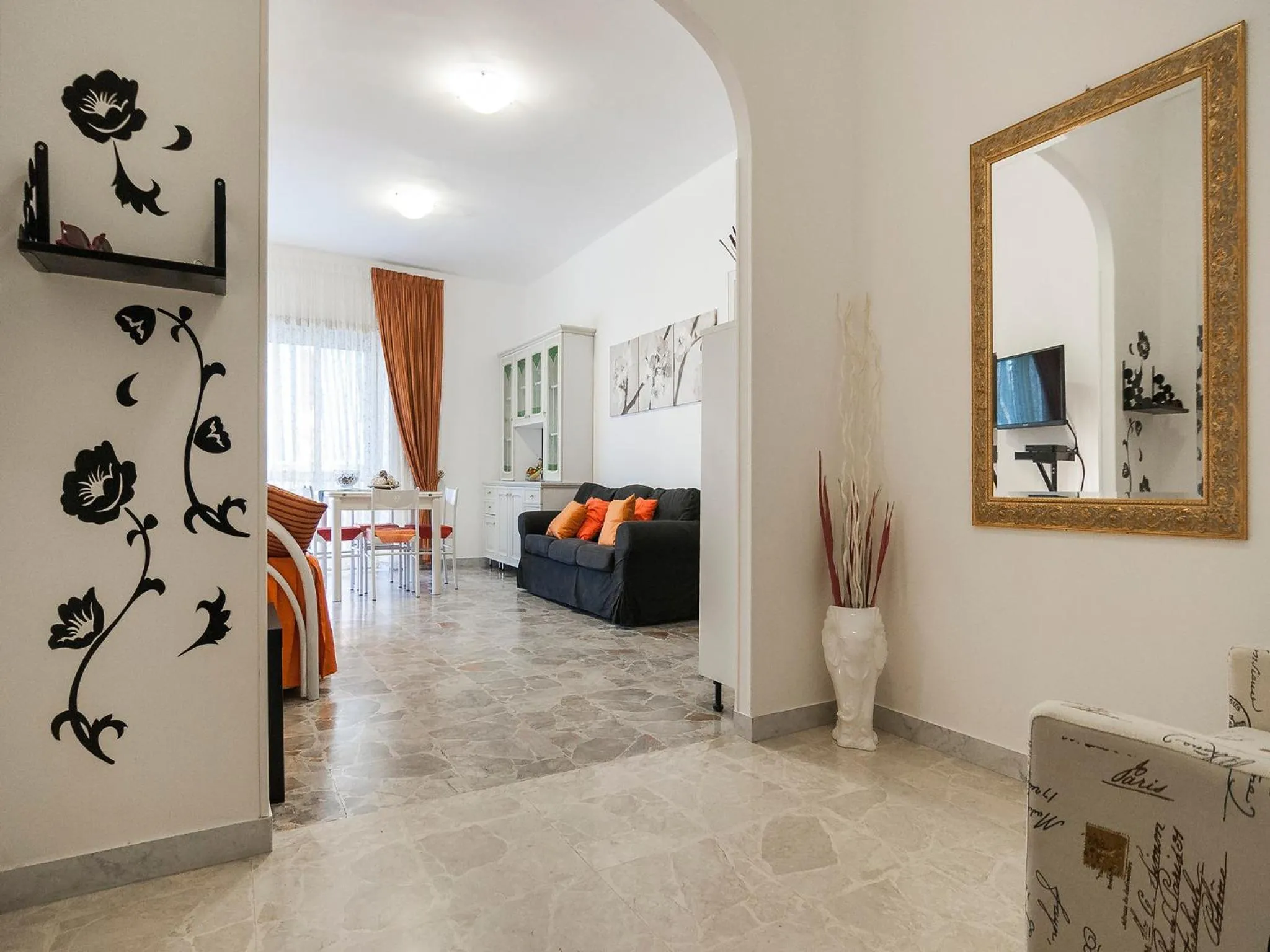 Photo of the whole room in Casa Zirocco