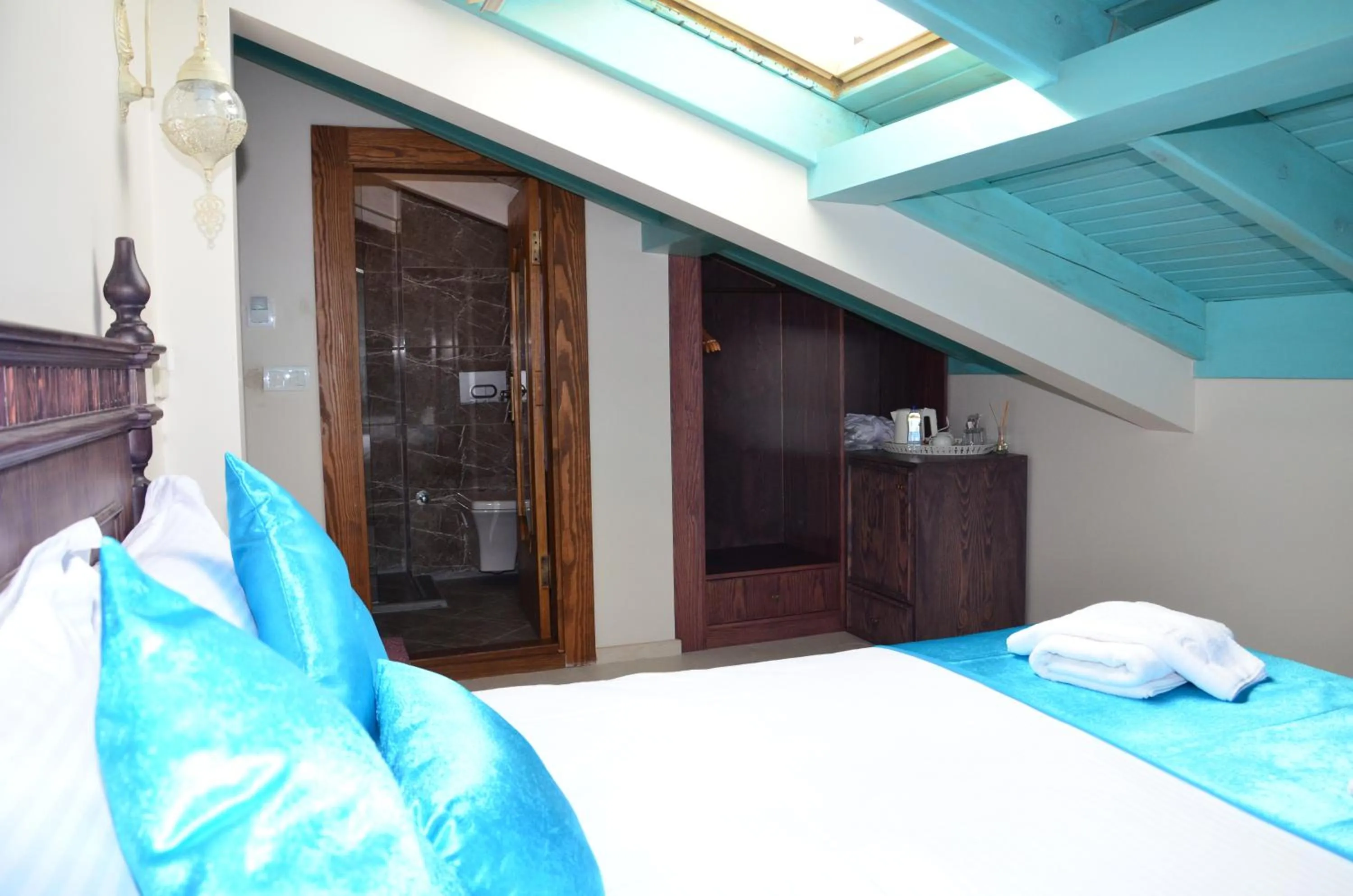 View (from property/room), Bed in Orchis Hotel