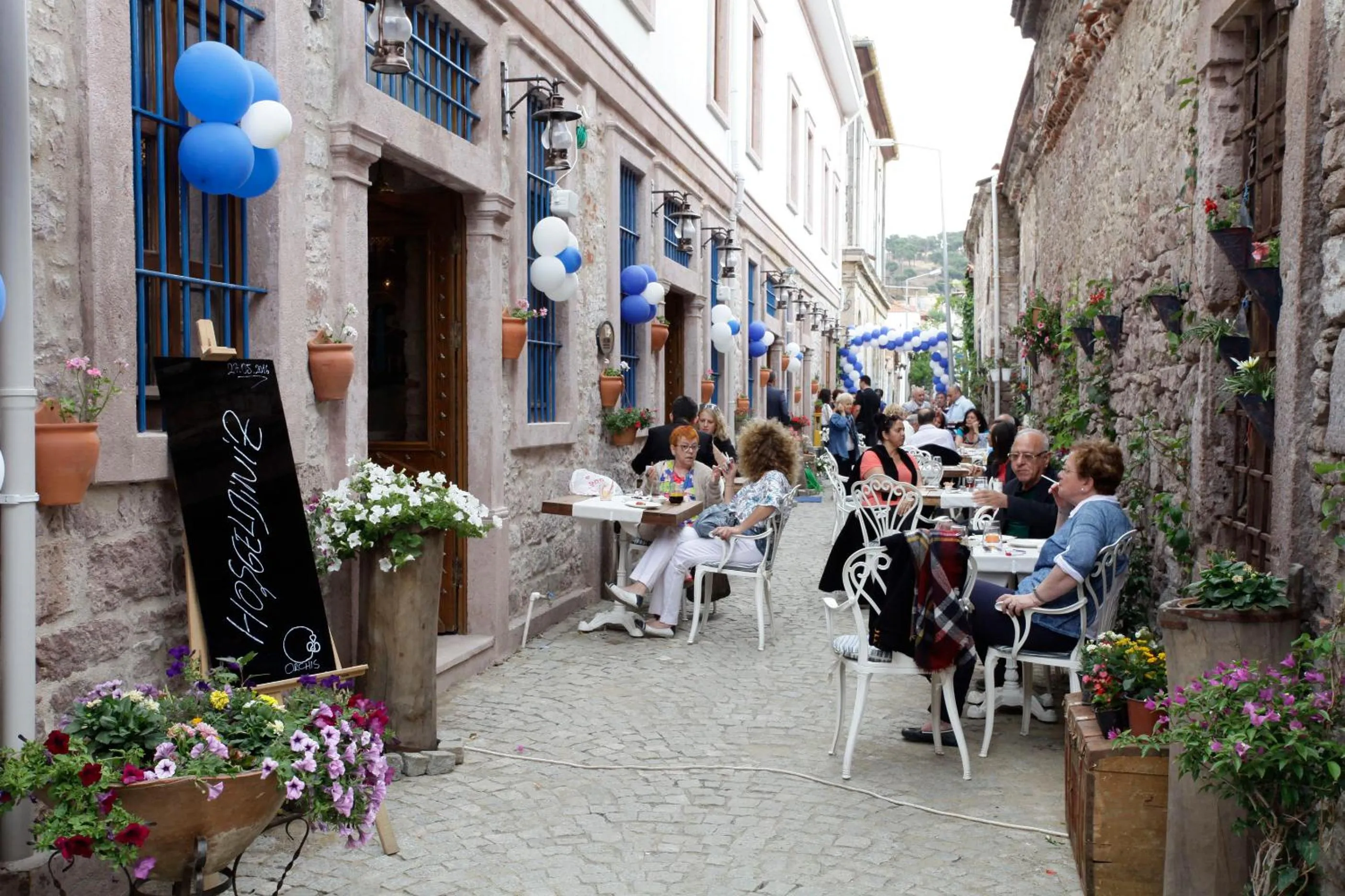 Garden in Orchis Hotel