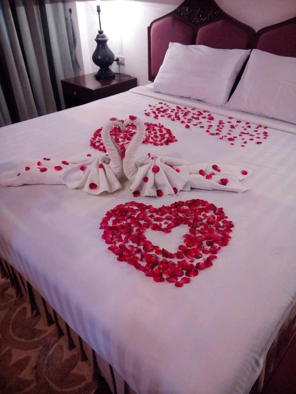 Bed in Tangerine Ville Hotel