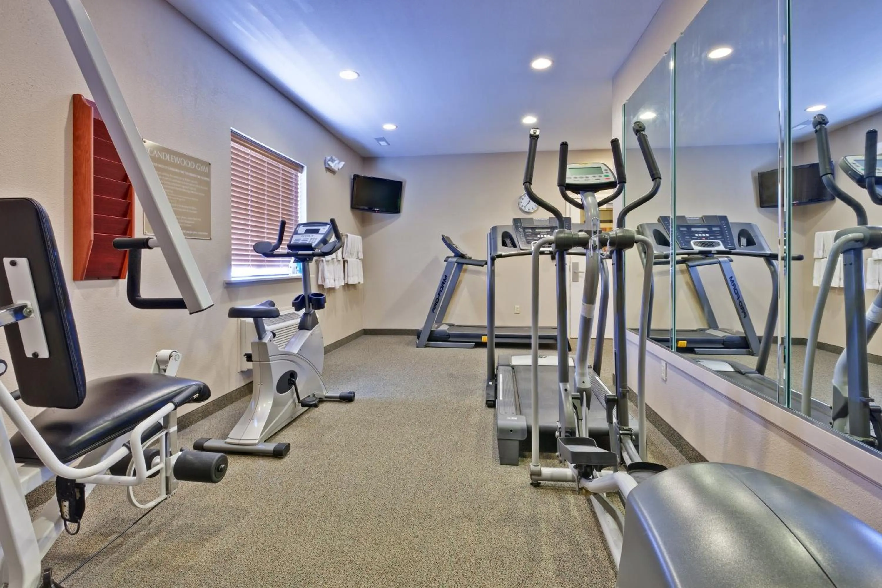 Fitness centre/facilities in Candlewood Suites Clarksville by IHG