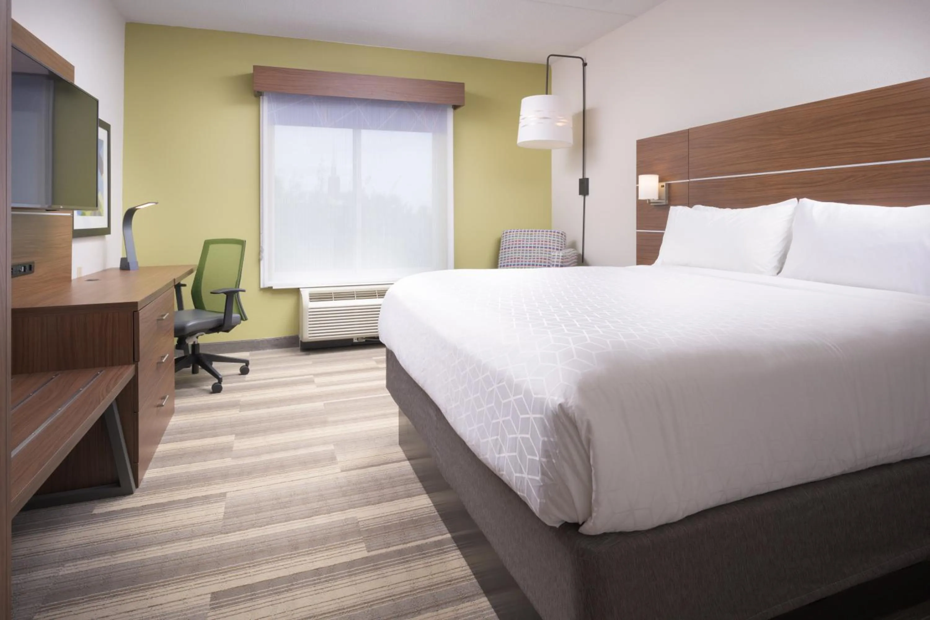 Photo of the whole room, Bed in Holiday Inn Express Hotel & Suites Chattanooga Downtown by IHG