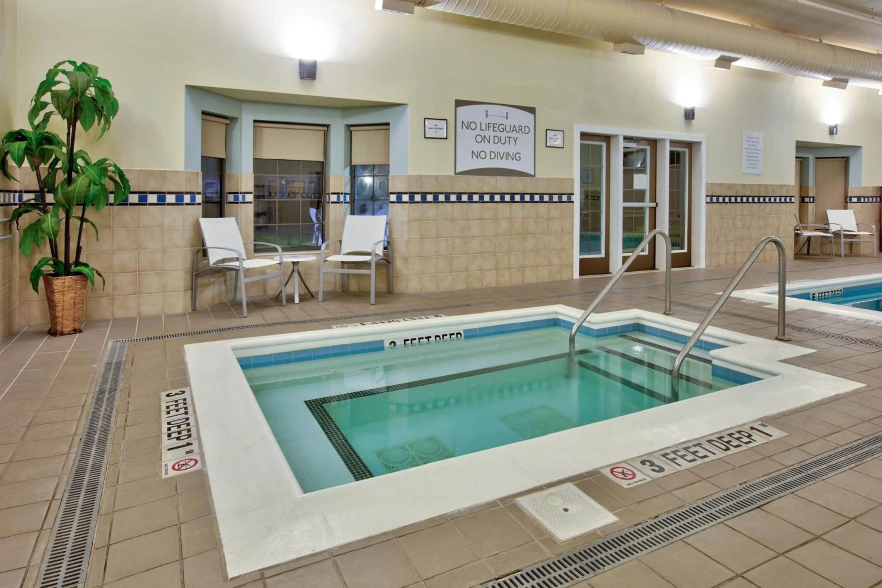 Swimming pool in Staybridge Suites Corning by IHG