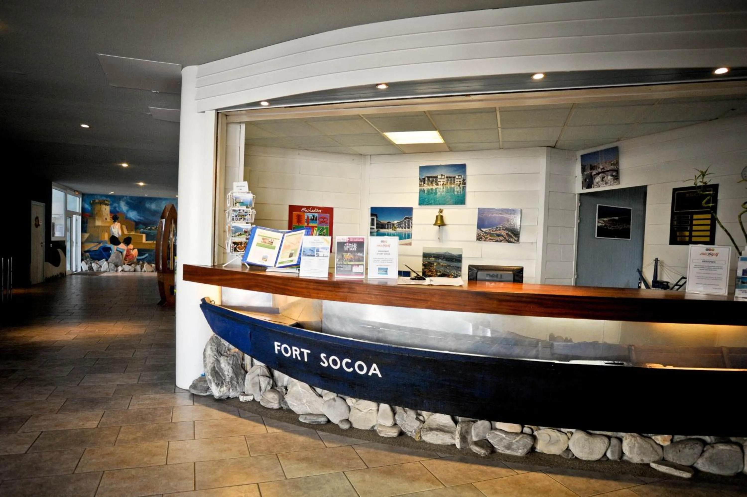 Lobby or reception in Résidence Mer & Golf Fort Socoa