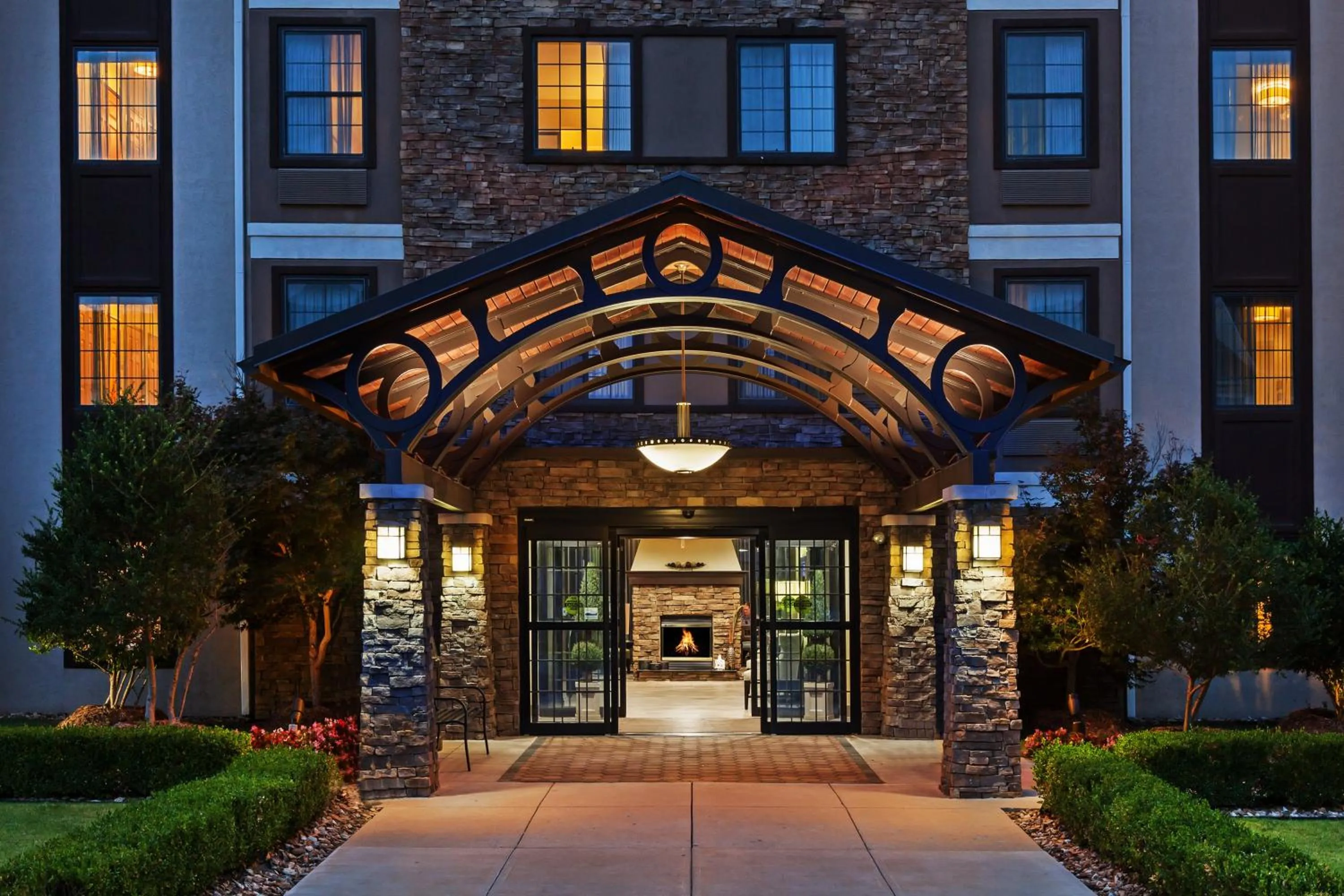 Property building in Staybridge Suites Tulsa-Woodland Hills, an IHG Hotel