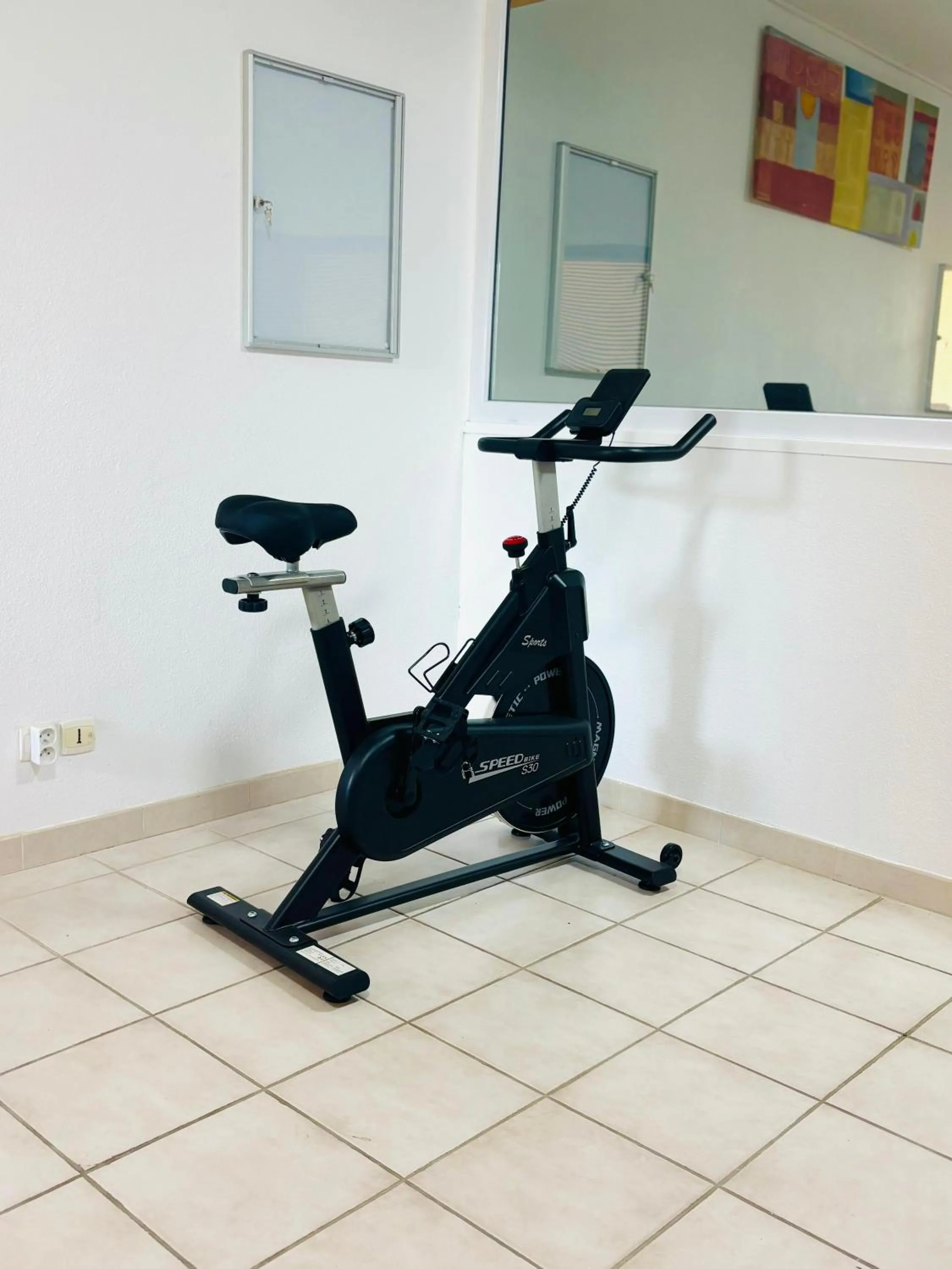 Fitness centre/facilities in Appart Hôtel Mer & Golf Port Argelès