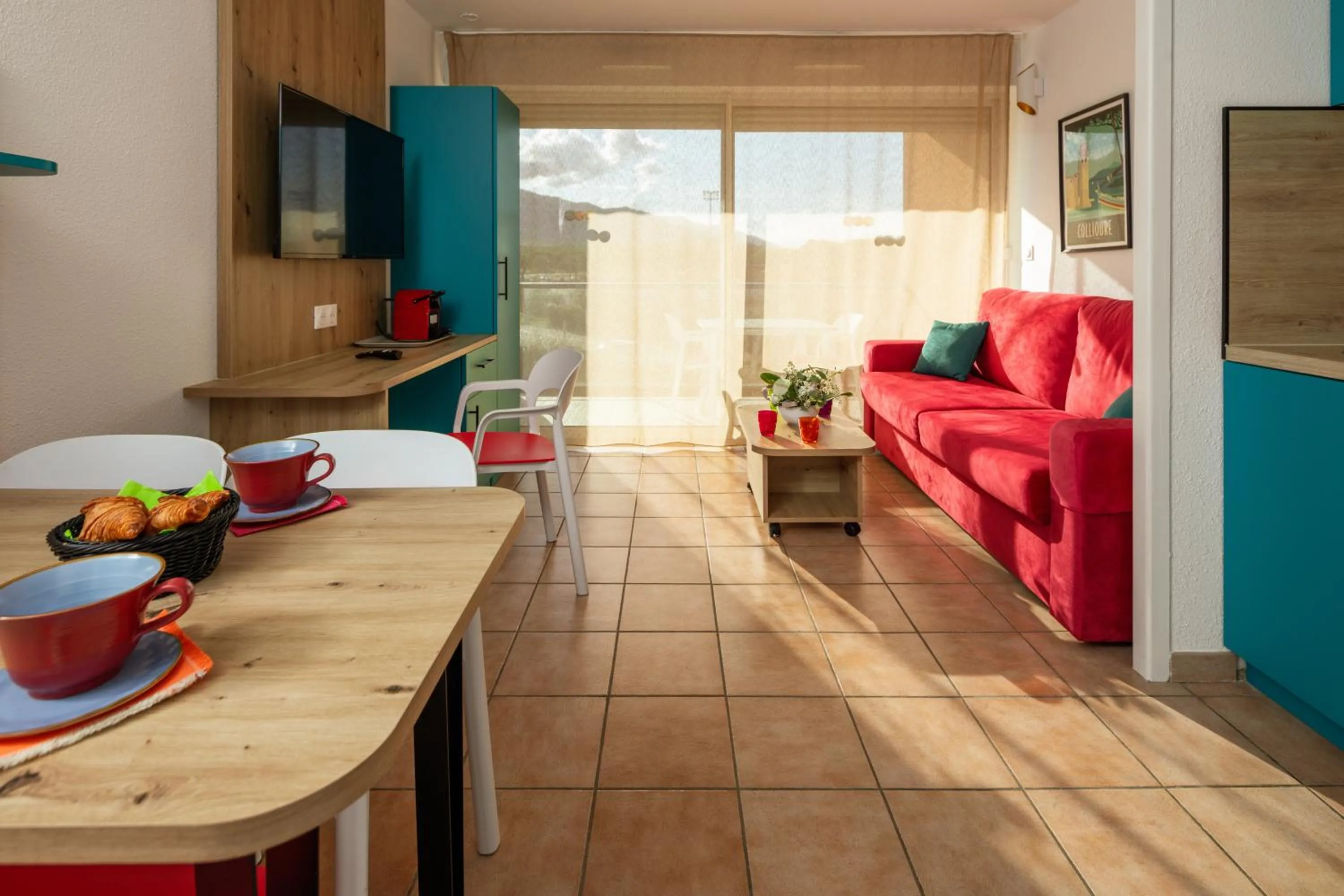 Balcony/Terrace in Résidence Mer & Golf Port Argelès