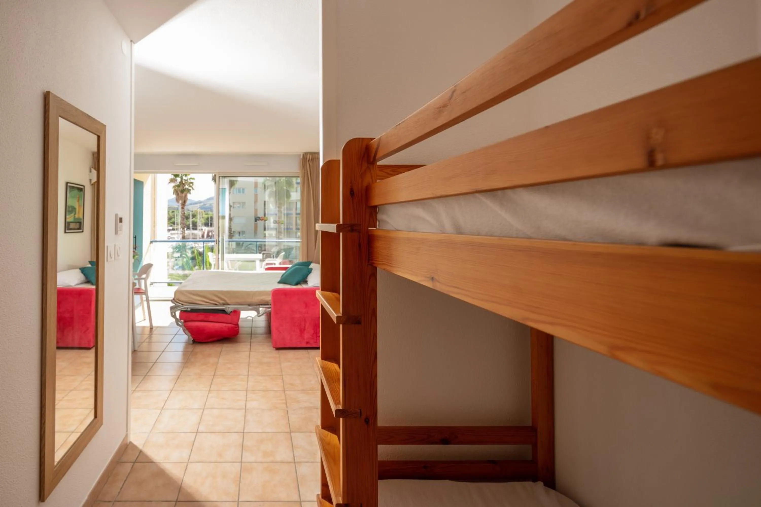 Bed in Résidence Mer & Golf Port Argelès