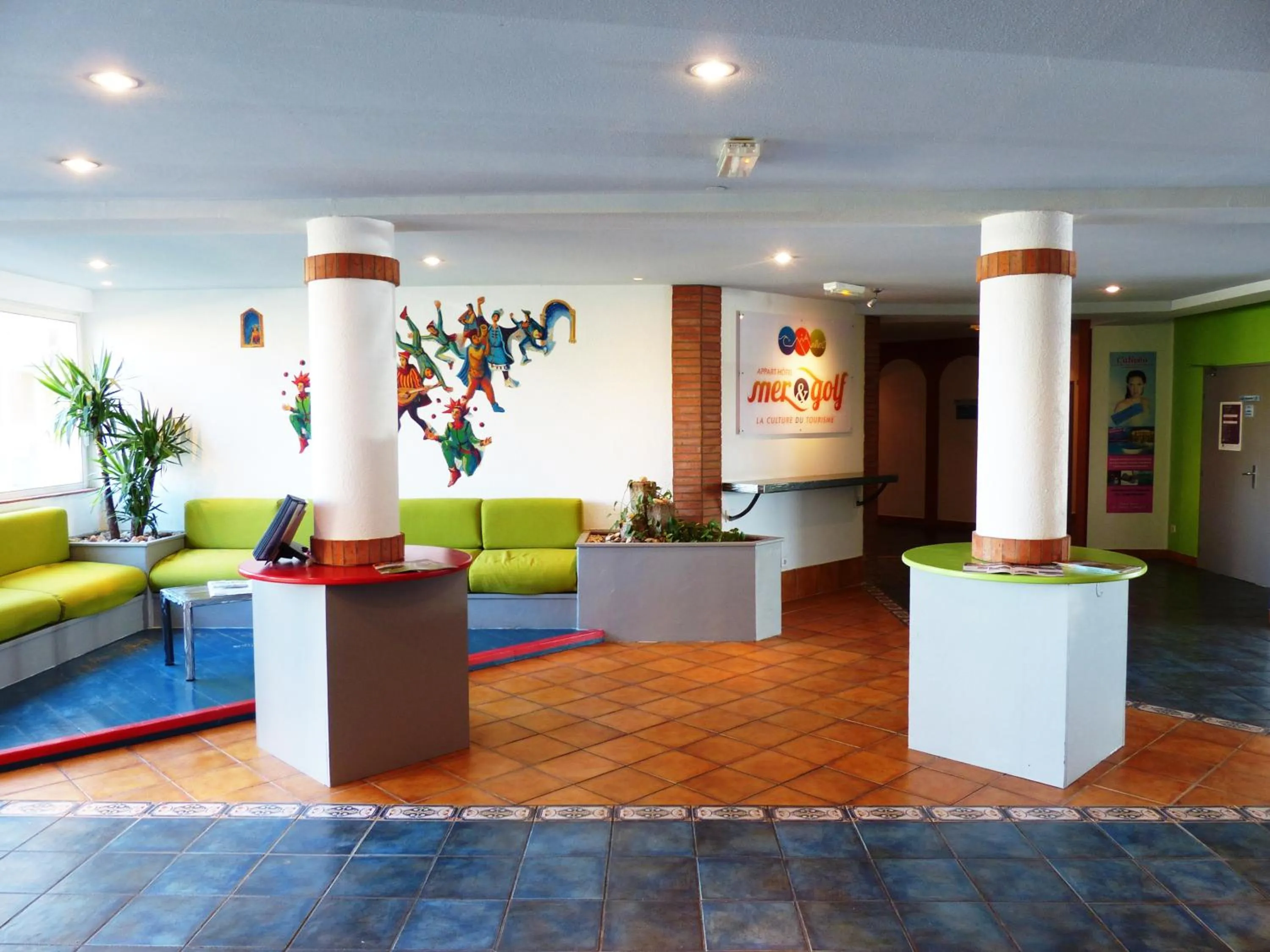 Lobby or reception in Résidence Mer & Golf Port Argelès