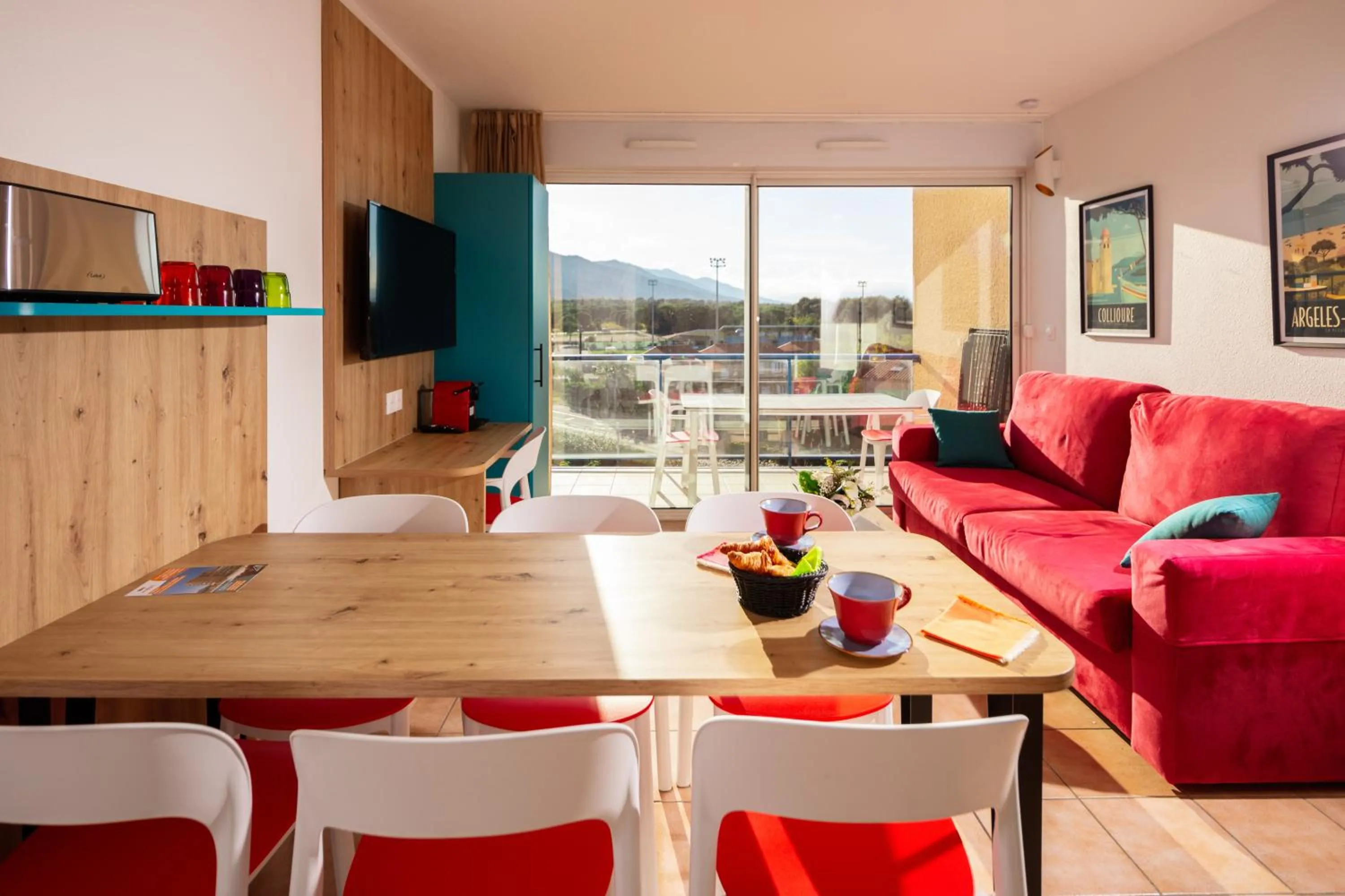 Balcony/Terrace in Résidence Mer & Golf Port Argelès