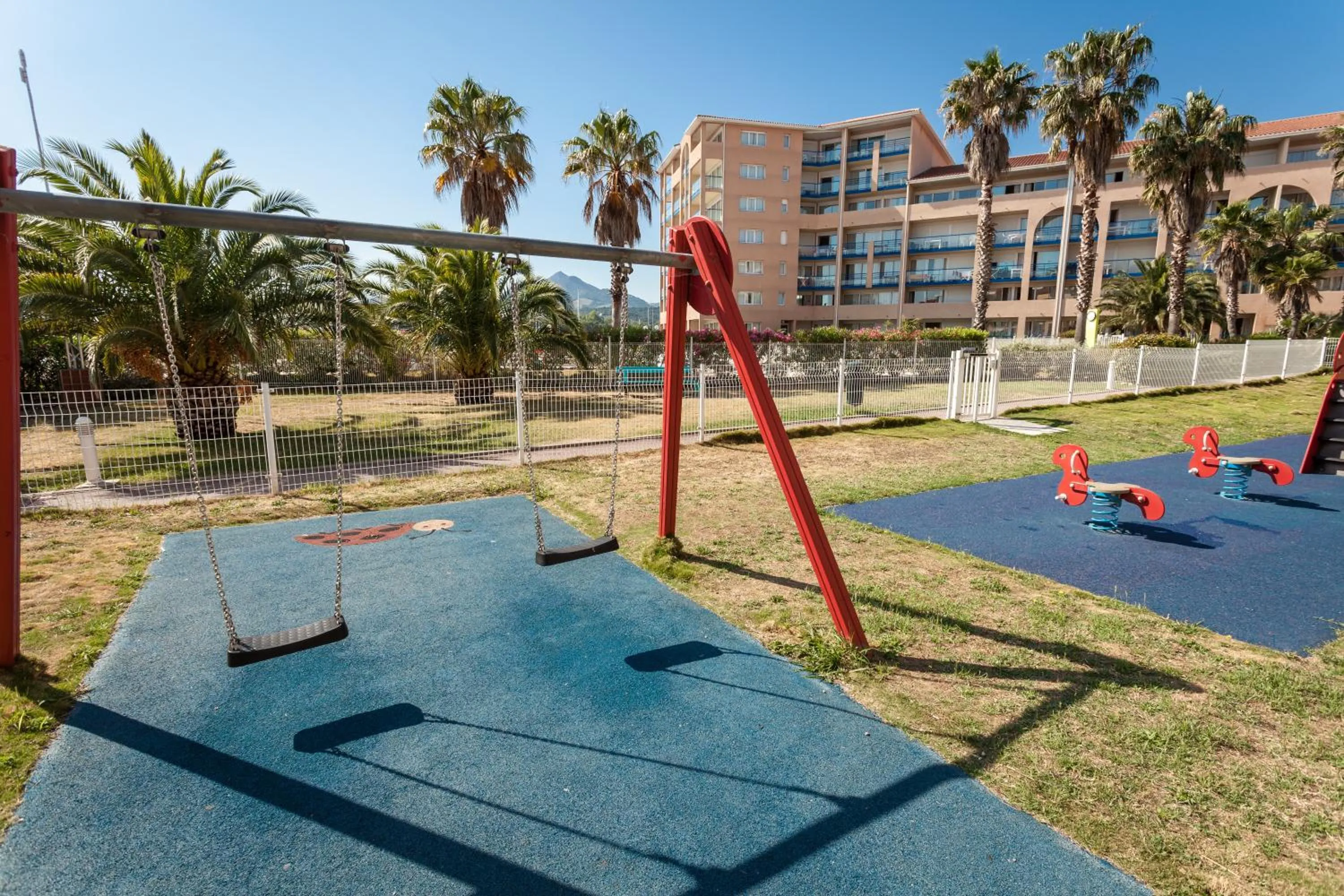 Children play ground in Résidence Mer & Golf Port Argelès