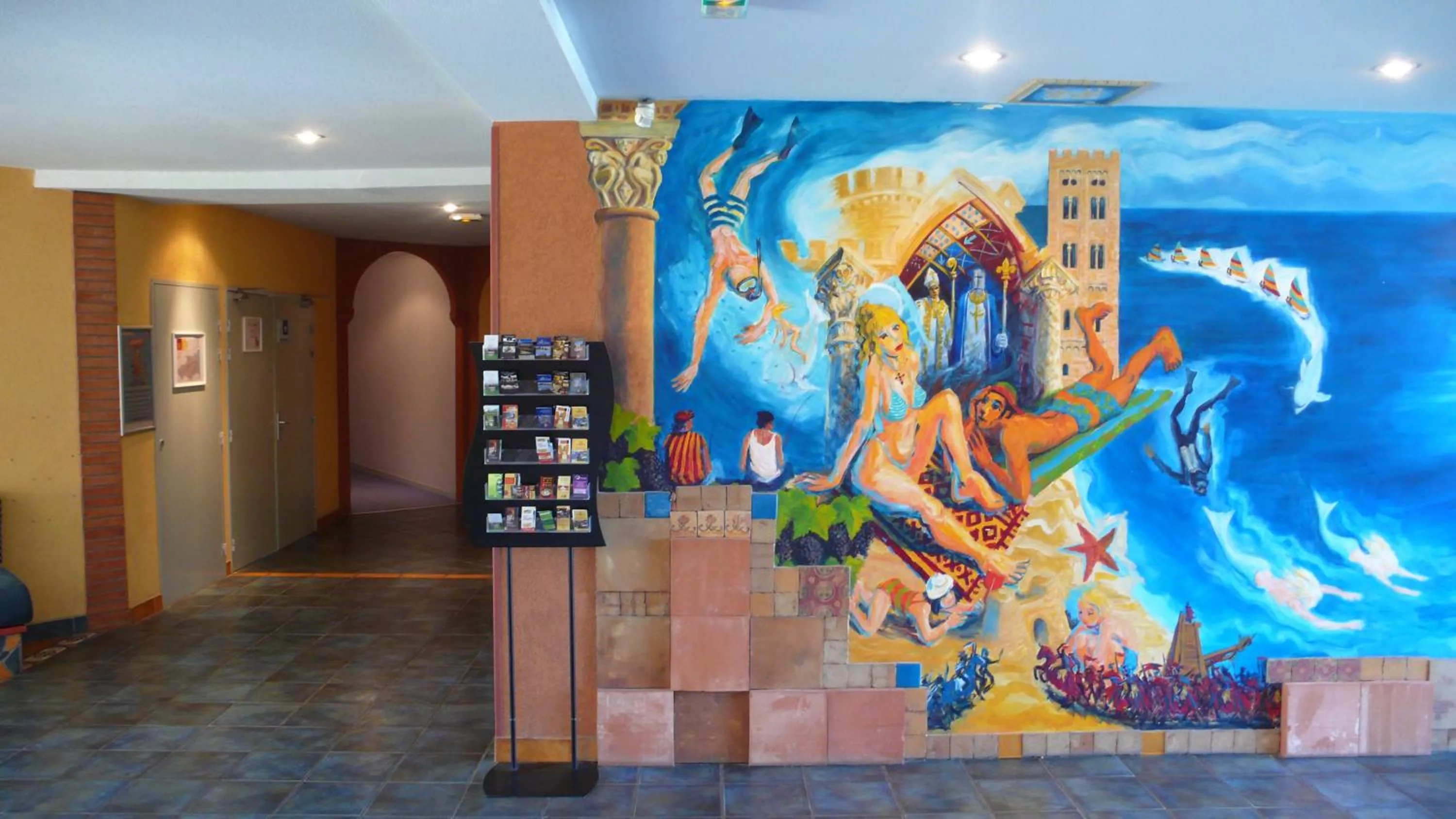 Lobby or reception in Résidence Mer & Golf Port Argelès