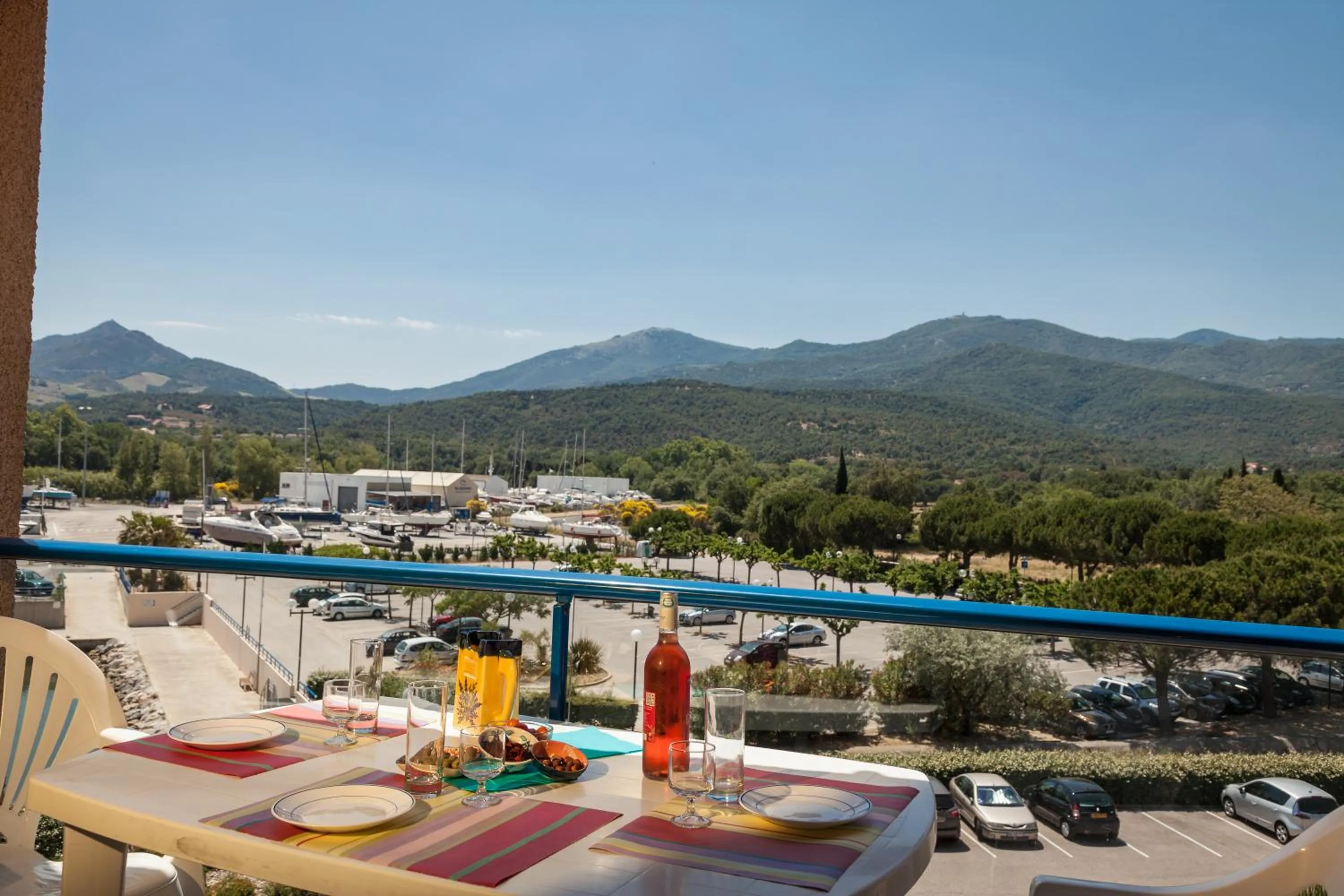 Mountain view in Résidence Mer & Golf Port Argelès